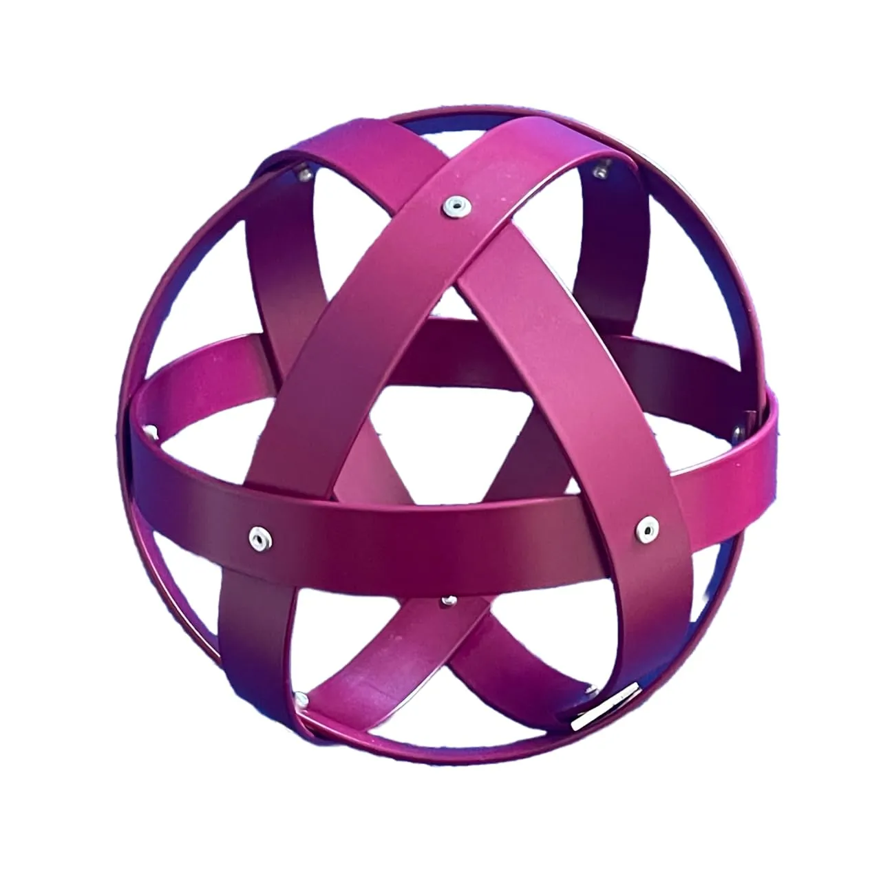 Genesa Crystal, Purificatore energia, Dispositivo orgonico 16 cm diametro, viola bordeaux