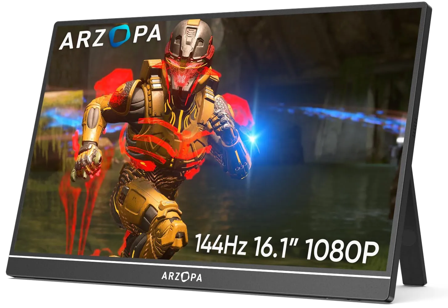ARZOPA Monitor Portatile 16.1" 144Hz FHD IPS