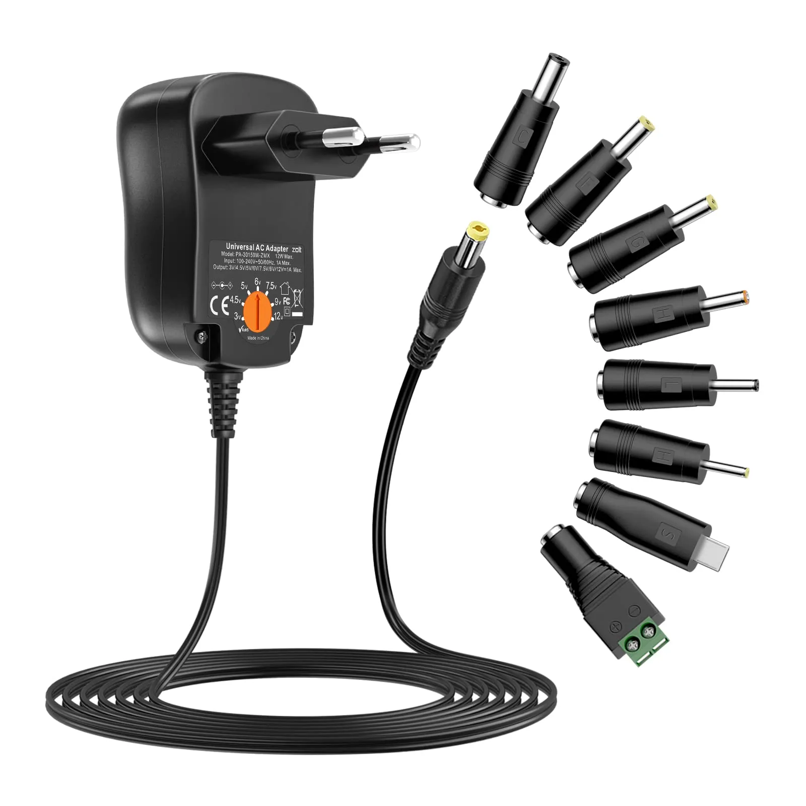 Zolt 12W Alimentatore Universale Multitensione