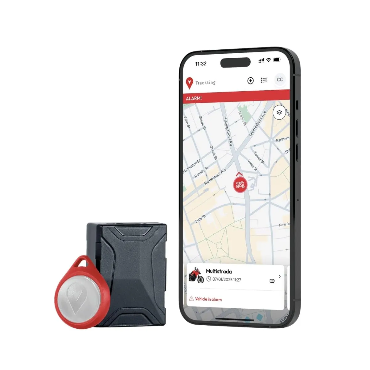 Trackting SMART V3 Italia - Antifurto GPS localizzatore per Auto e Moto