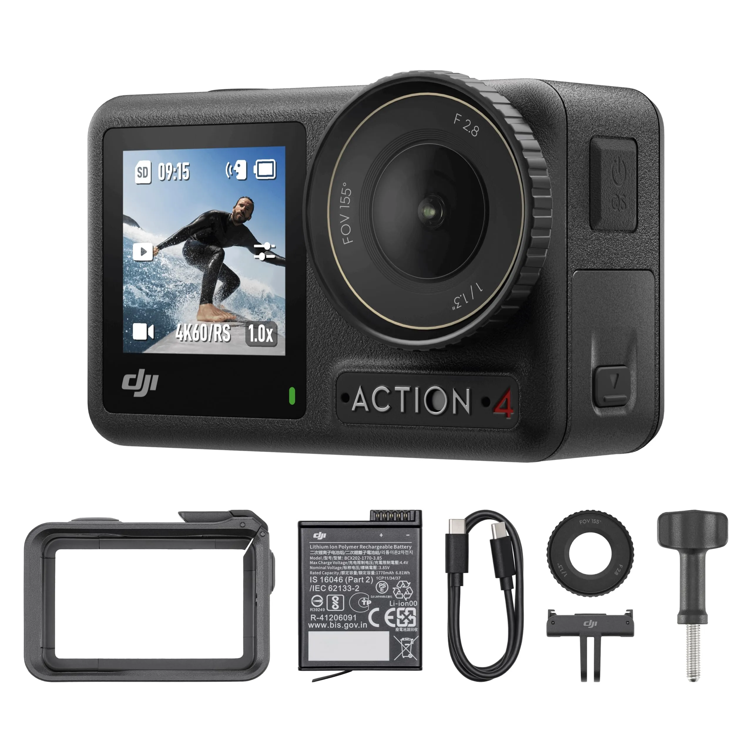 DJI Osmo Action 4 Combo Essenziale