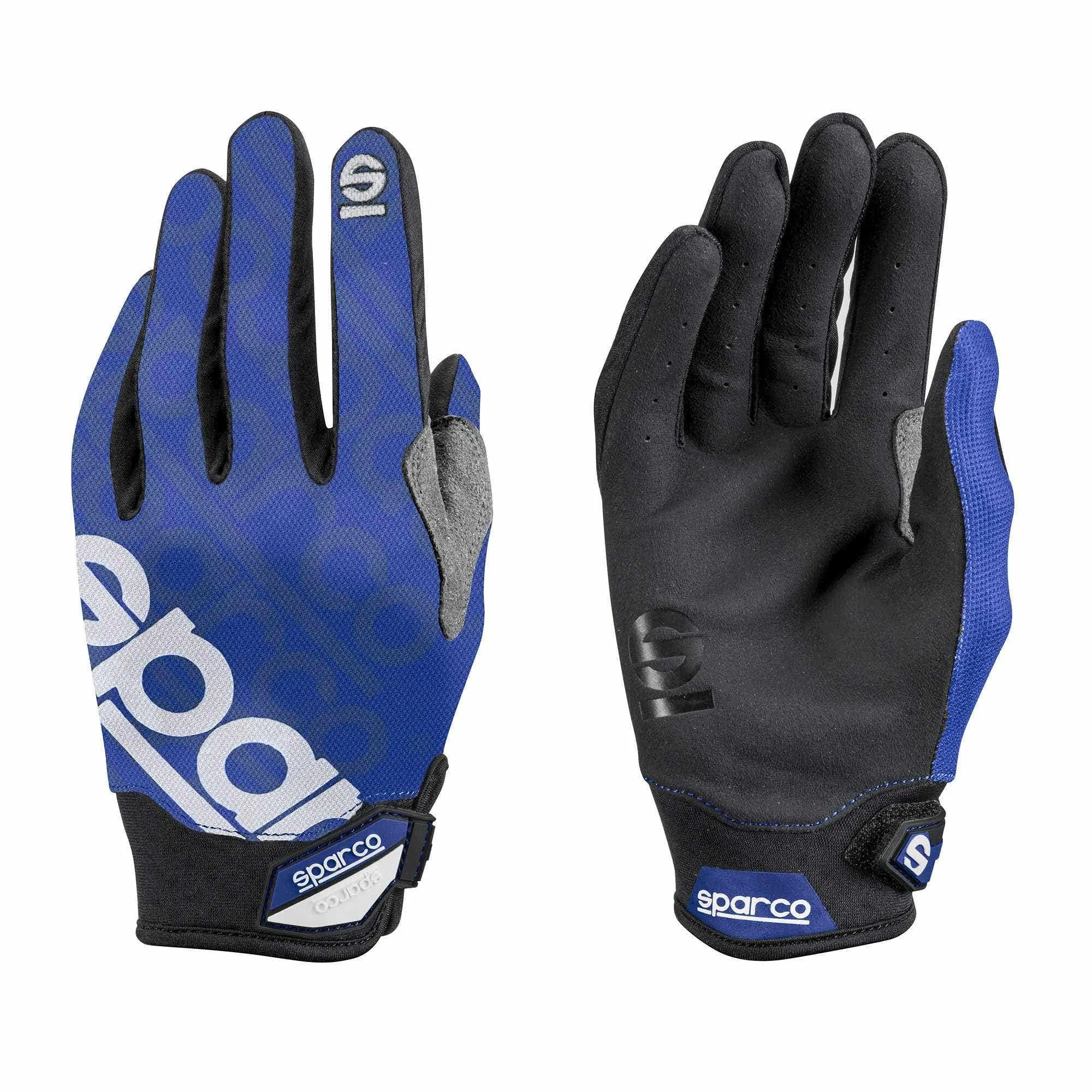 Sparco Meca 3 Guanti - Taglia 10 (M) Blu