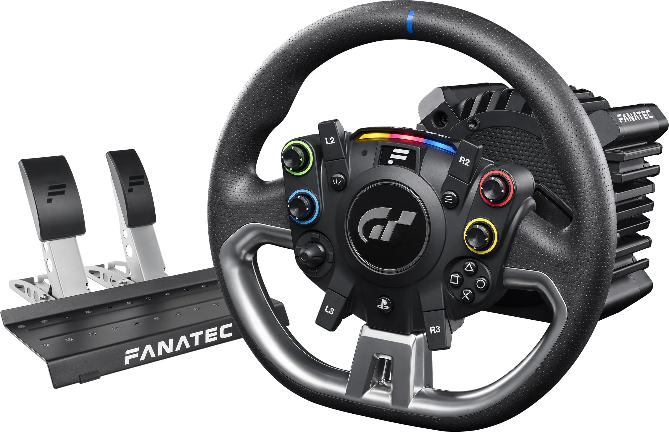 FANATEC Gran Turismo DD Pro: Volante, Base e Pedali per Sim Racing su PC, PS5 e PS4