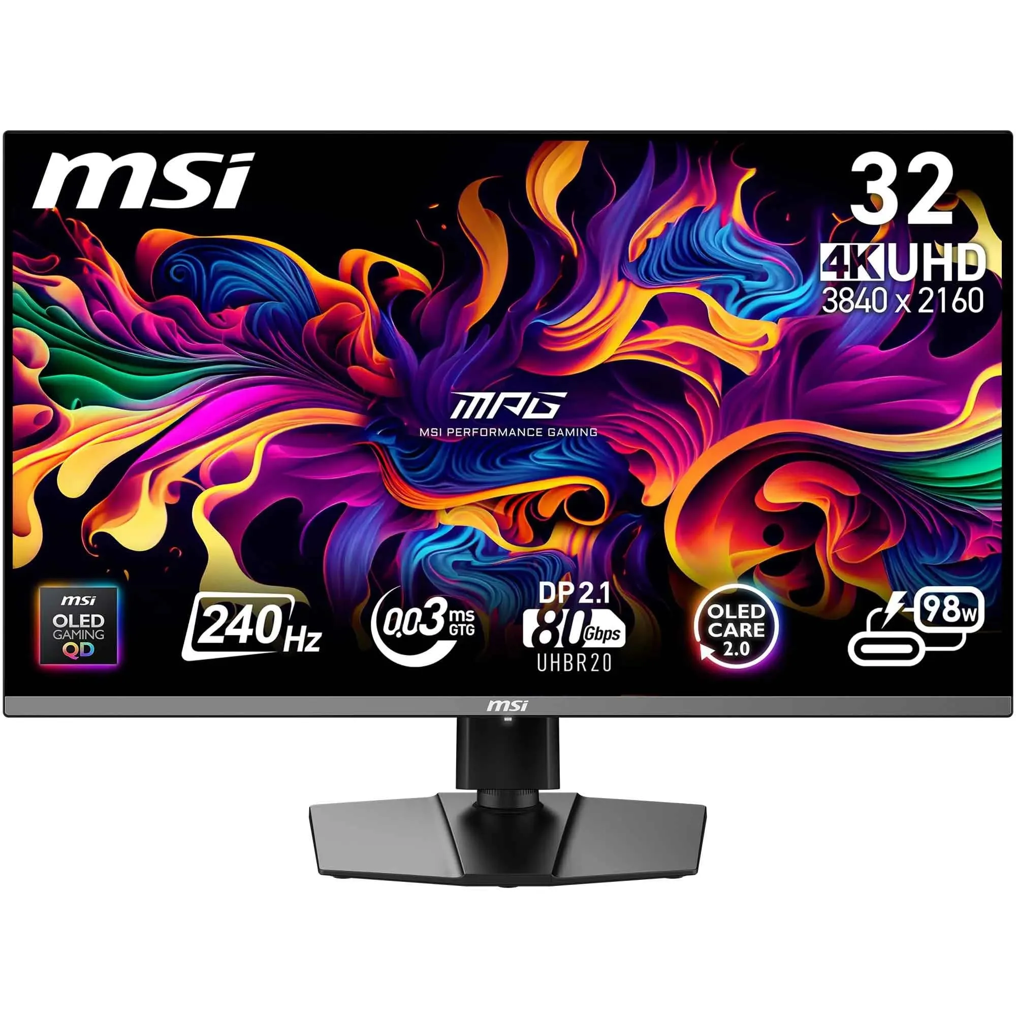 MSI MPG 322URX QD-OLED - Monitor Gaming 4K UHD 31,5"