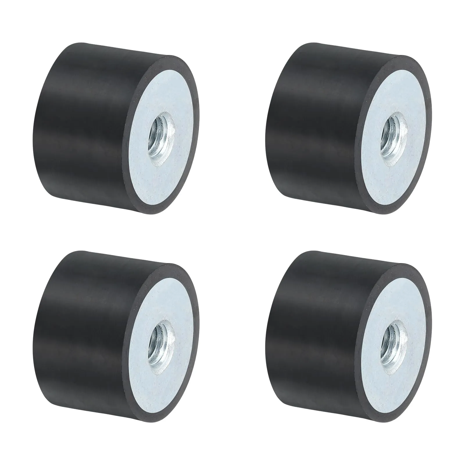 QUARKZMAN 4 Pezzi Ammortizzatori in Gomma M8, Supporti Antivibrazione 30x20mm
