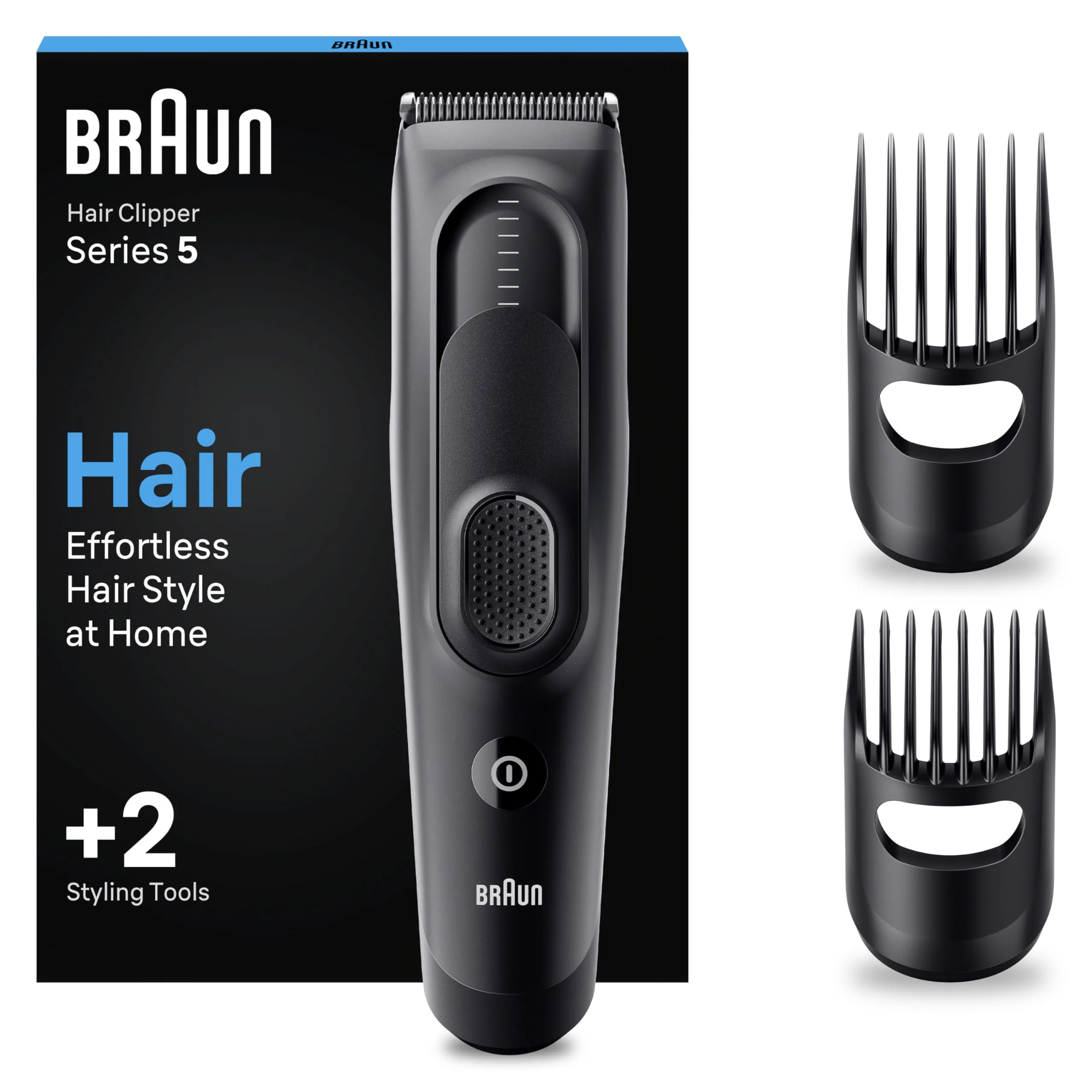 Braun Series 5 HC5330 - Tagliacapelli Uomo con 17 Impostazioni
