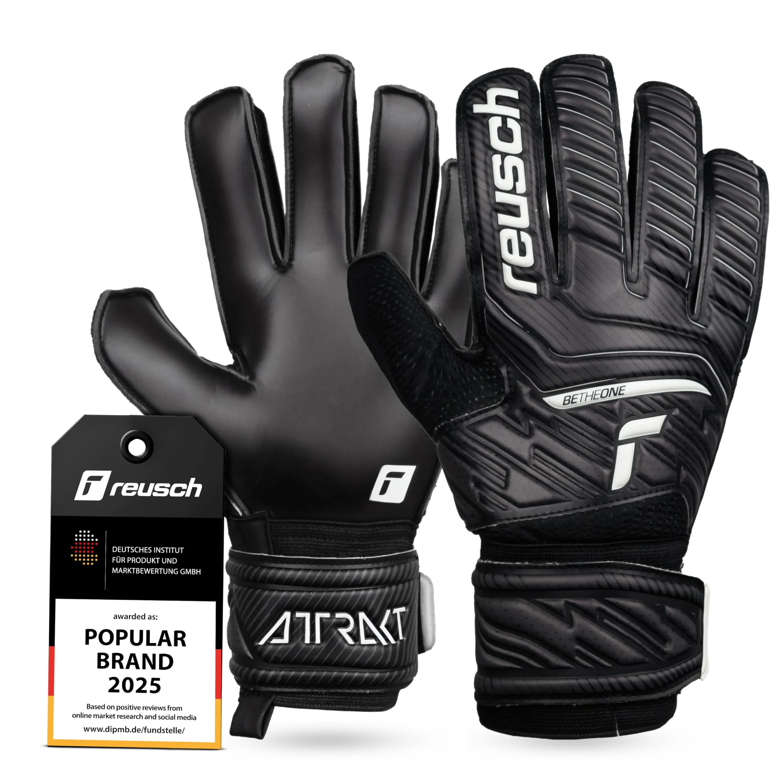 Reusch Attrakt Solid Guanti da Portiere Unisex Adulto