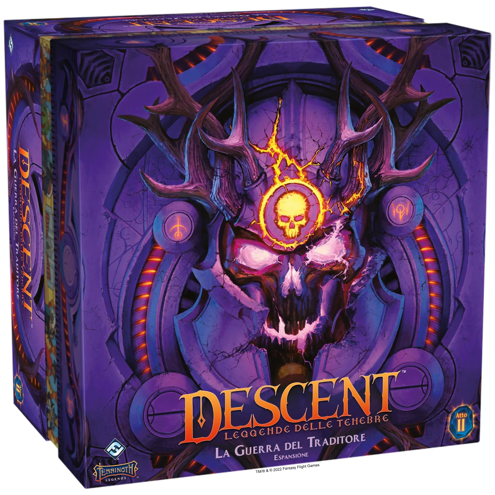 Asmodee - Descent, Leggende delle Tenebre: La Guerra del Traditore - Espansione Gioco da Tavolo