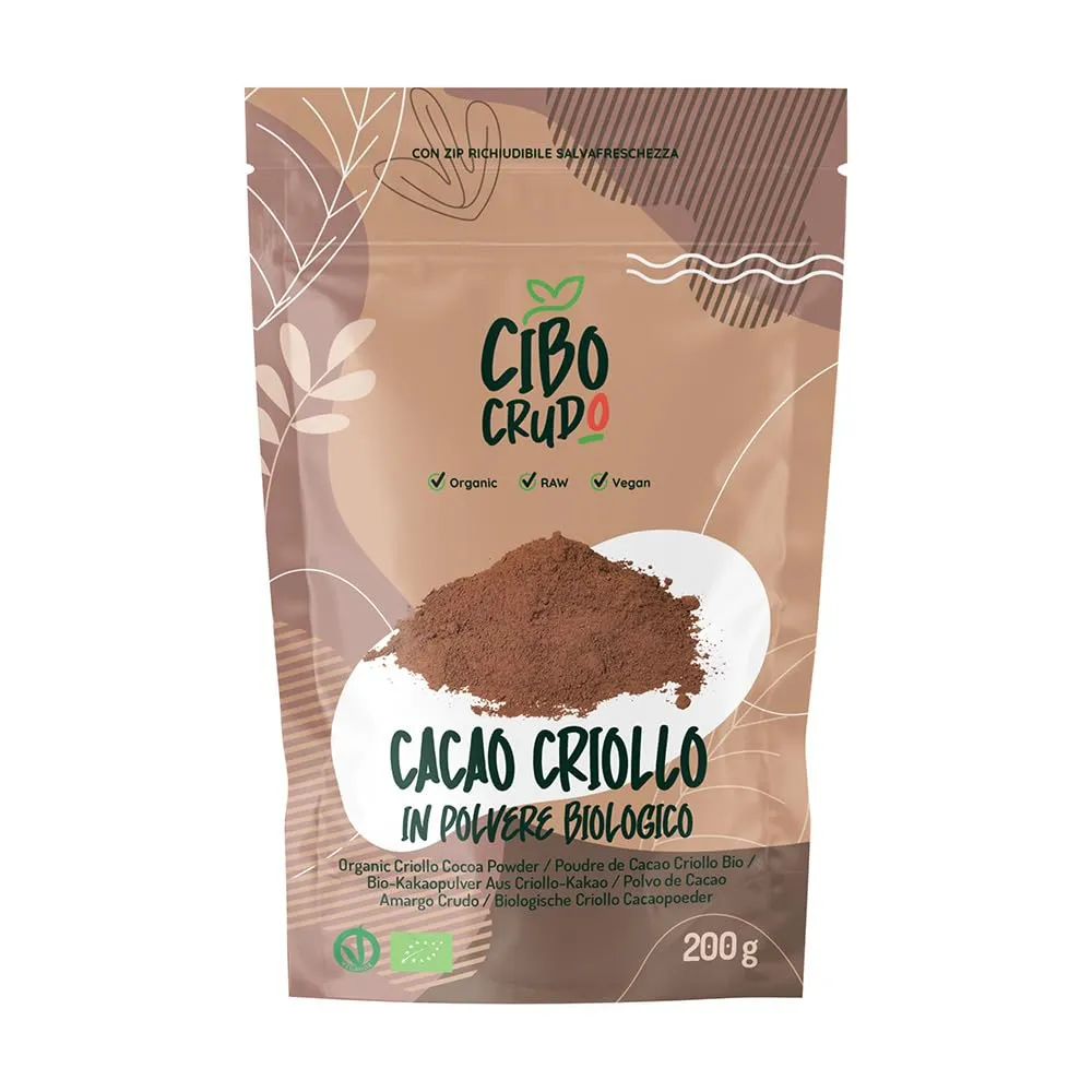 Cacao Amaro in Polvere Biologico - CiboCrudo