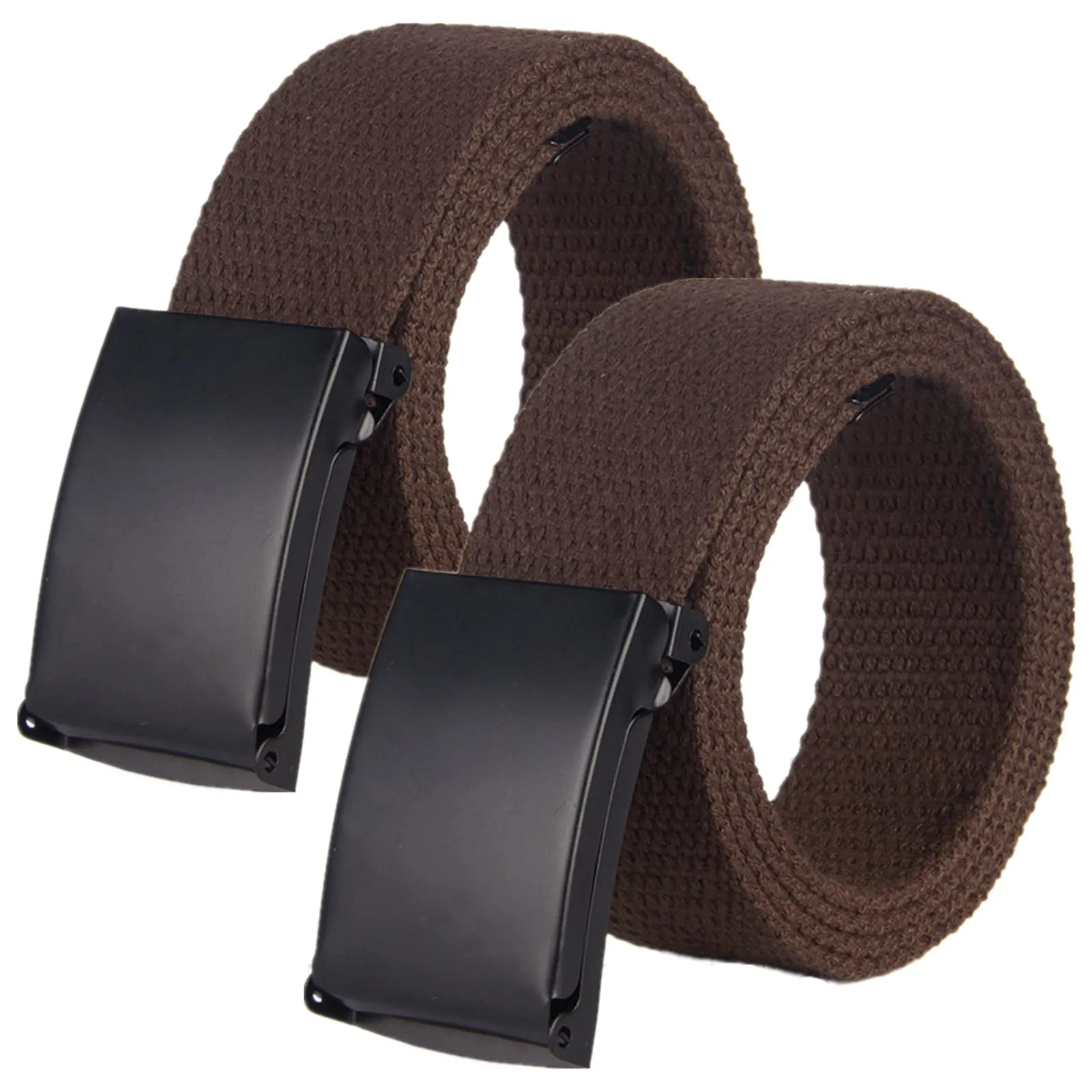EFARMA Cintura Elastica in Tessuto Elasticizzato Marrone - Regolabile fino a 175cm
