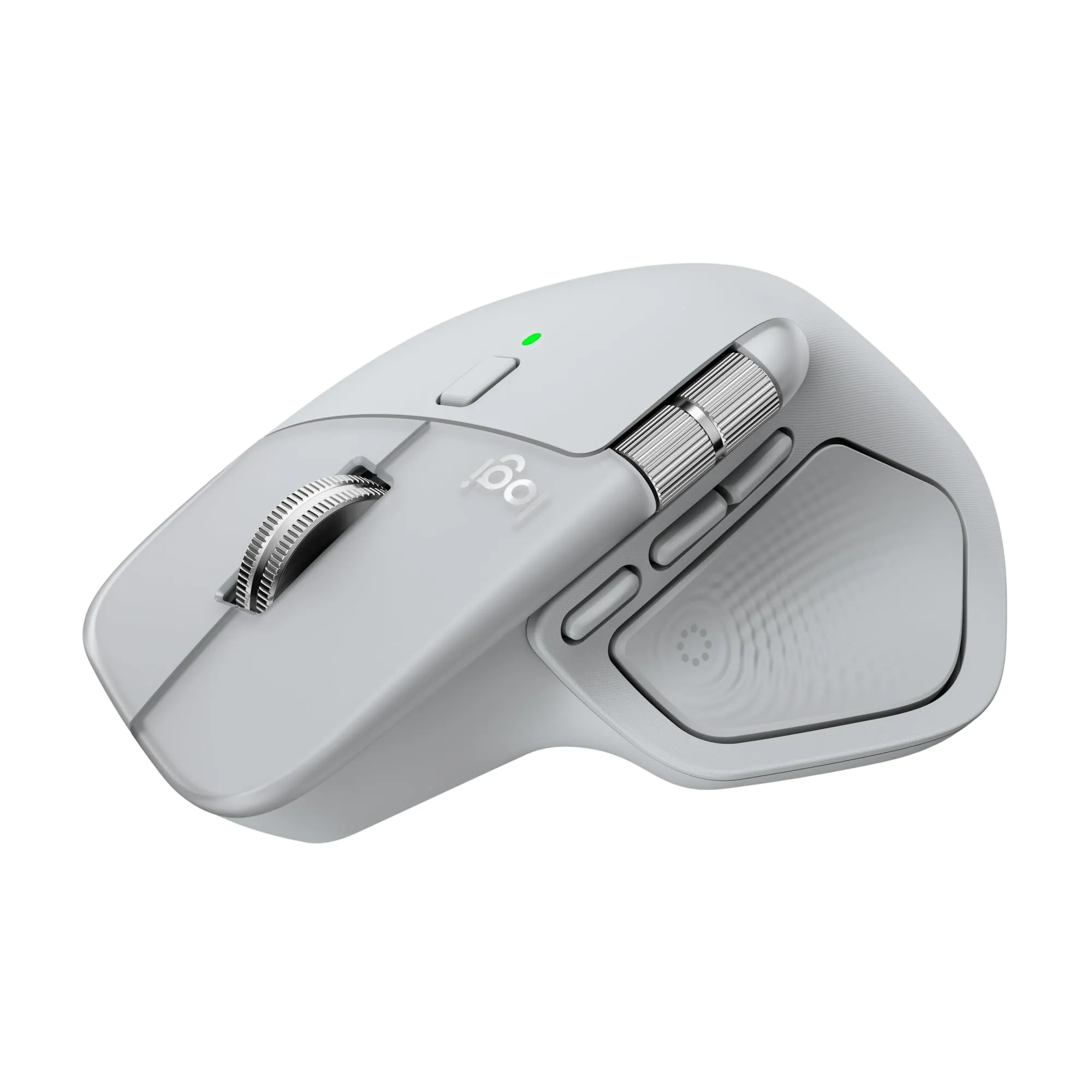 Logitech MX Master 4 Mouse Wireless Ergonomico - Grigio Chiaro