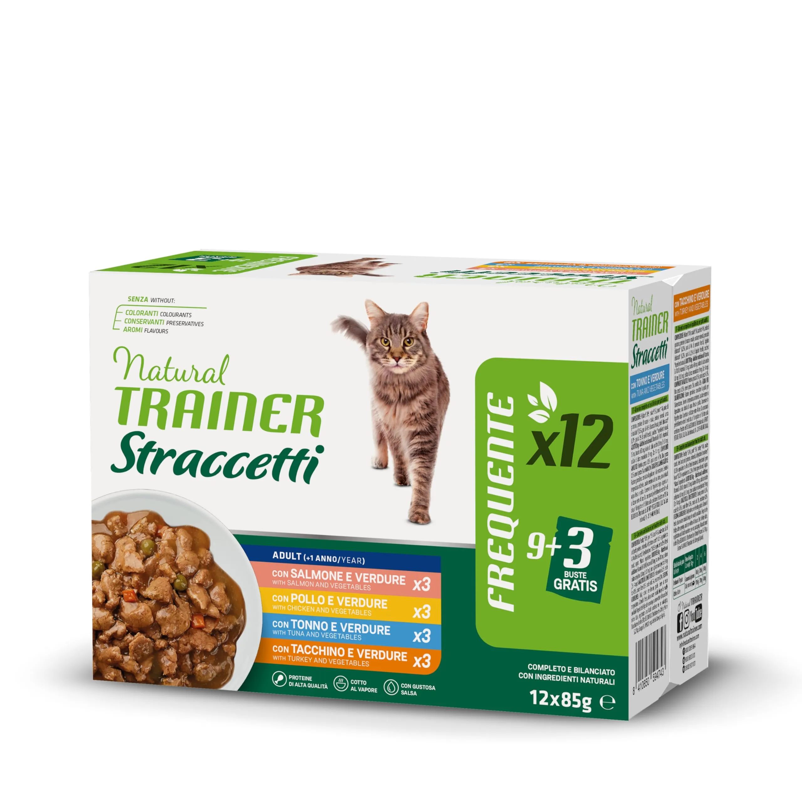 Natural Trainer Straccetti Gatto Adulto Multipack