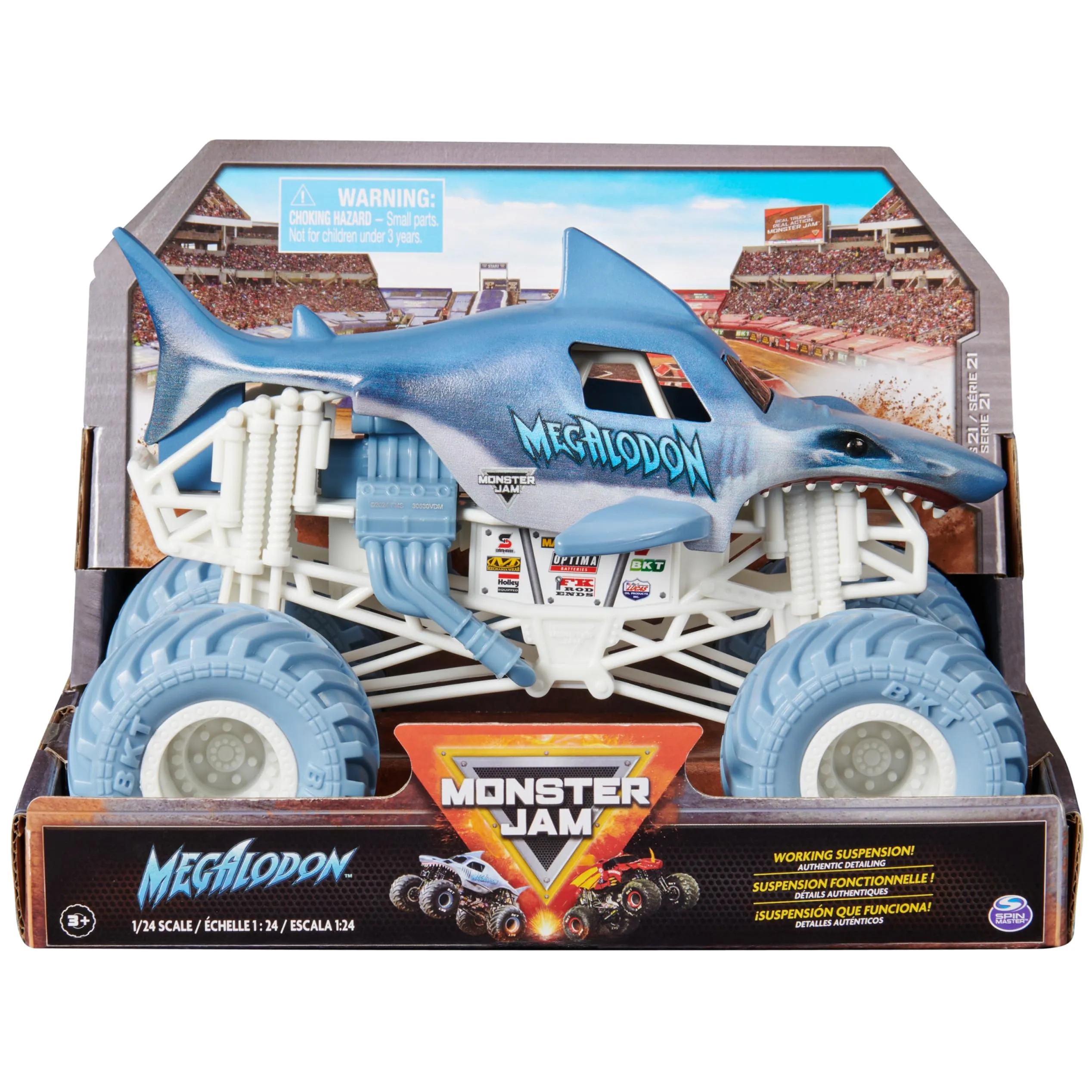 Monster Jam Megalodon Monster Truck Scala 1:24
