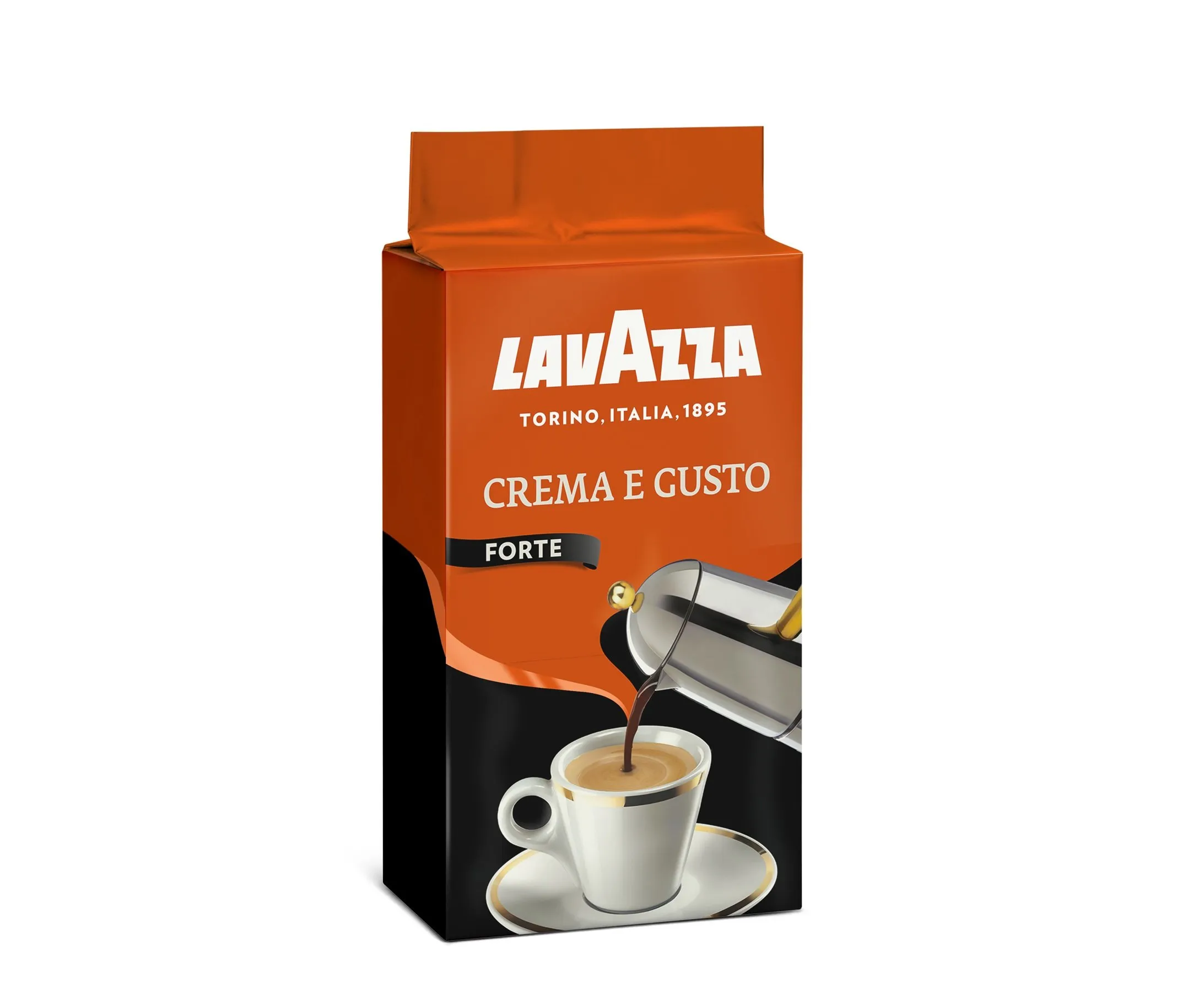 Lavazza Caffè Macinato Crema e Gusto Forte - 500g (2 x 250g)