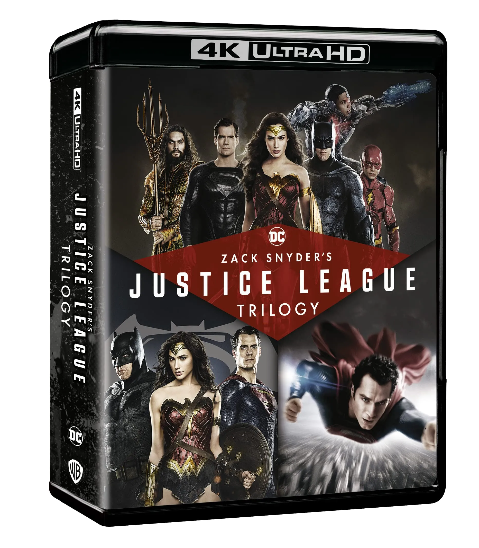 Zack Snyder's Justice League Trilogy Vanilla (4K Ultra-HD + Blu-Ray)