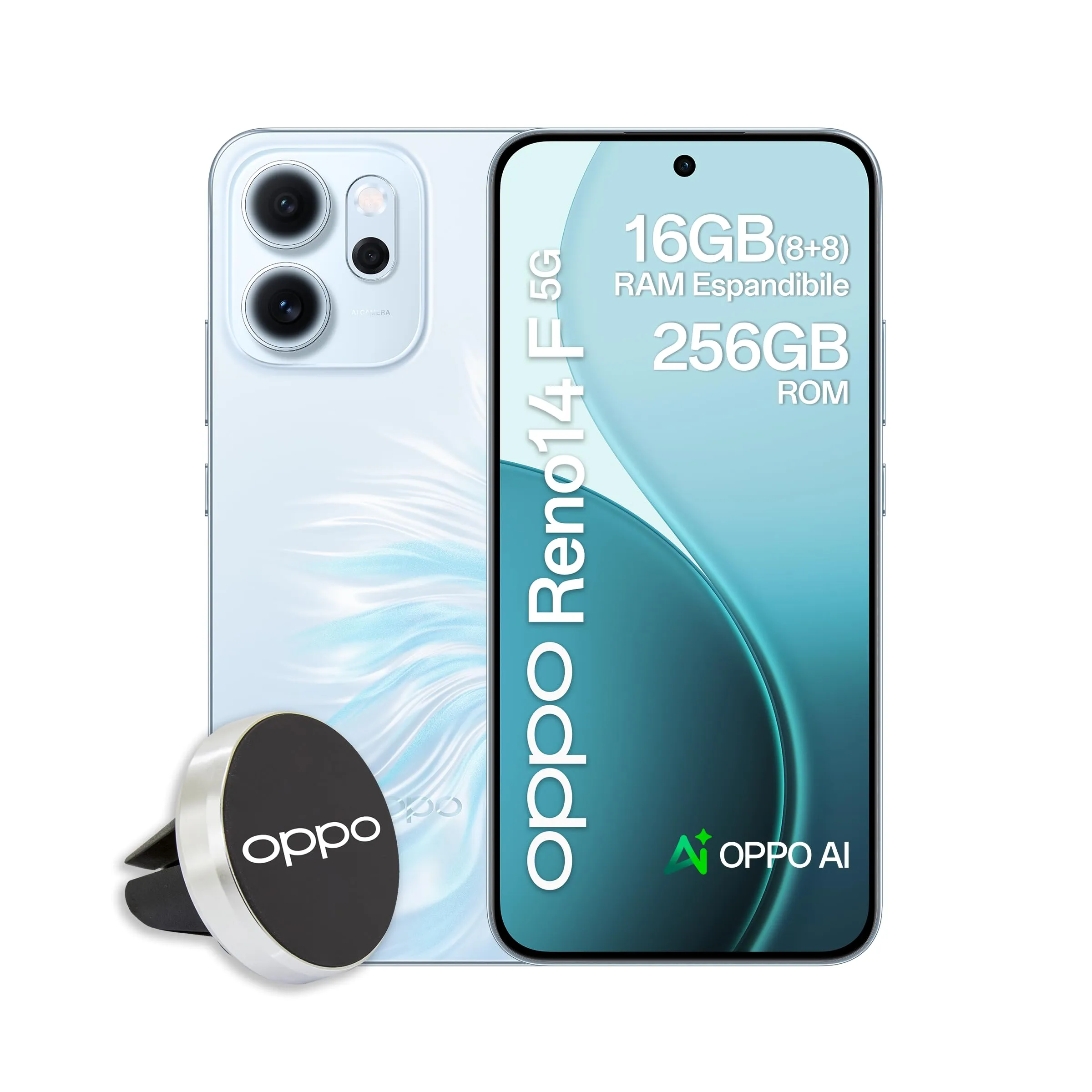 OPPO Reno14 F 5G Opal Blue