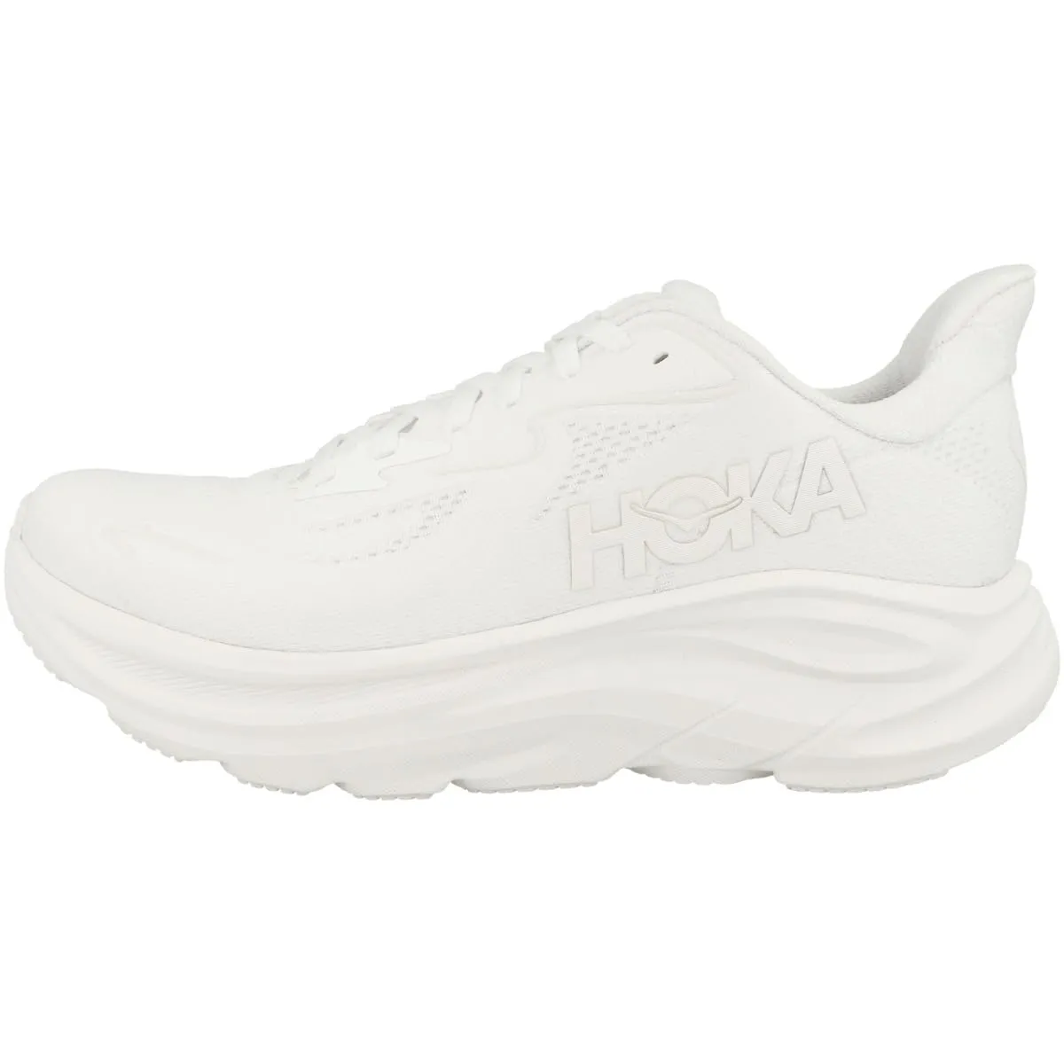Hoka Clifton 10 White/White - Scarpe da Running Donna