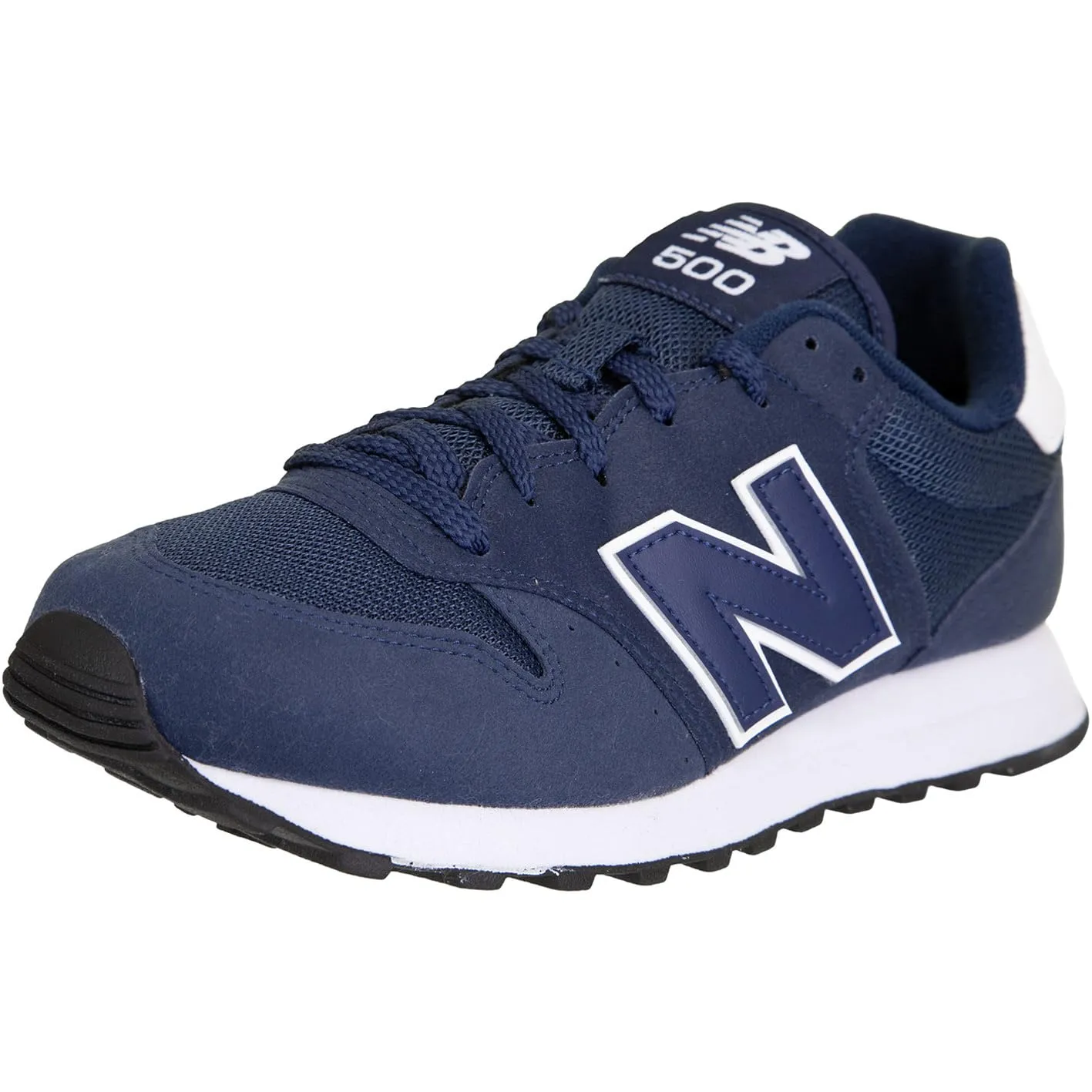 New Balance 500 Scarpe da Ginnastica - Navy White - 42.5 EU