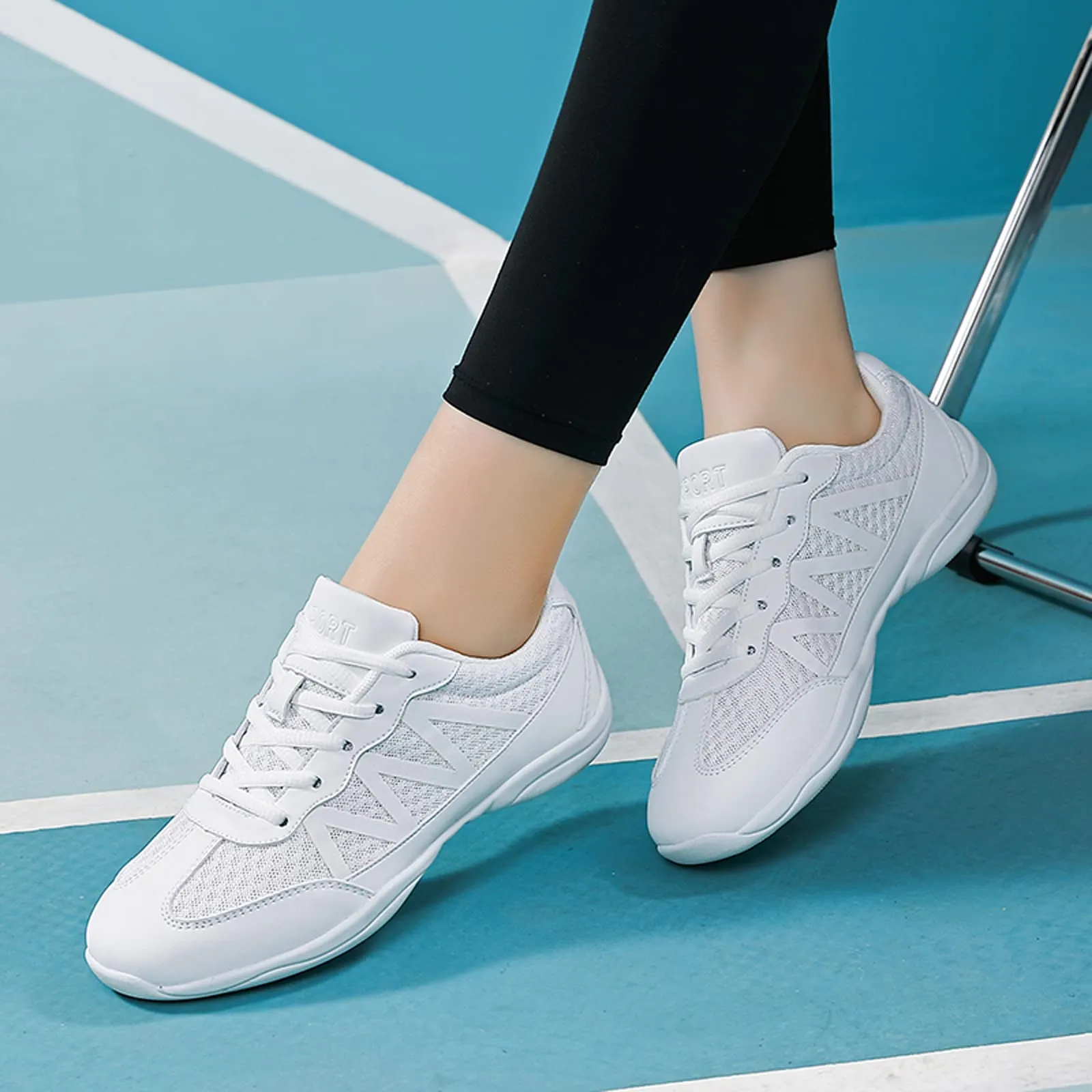 Tela orbido Scarpe da Ballo Jazz Swing Ballet Ginnastica Sport Fitness Allenaento Yoga per Le