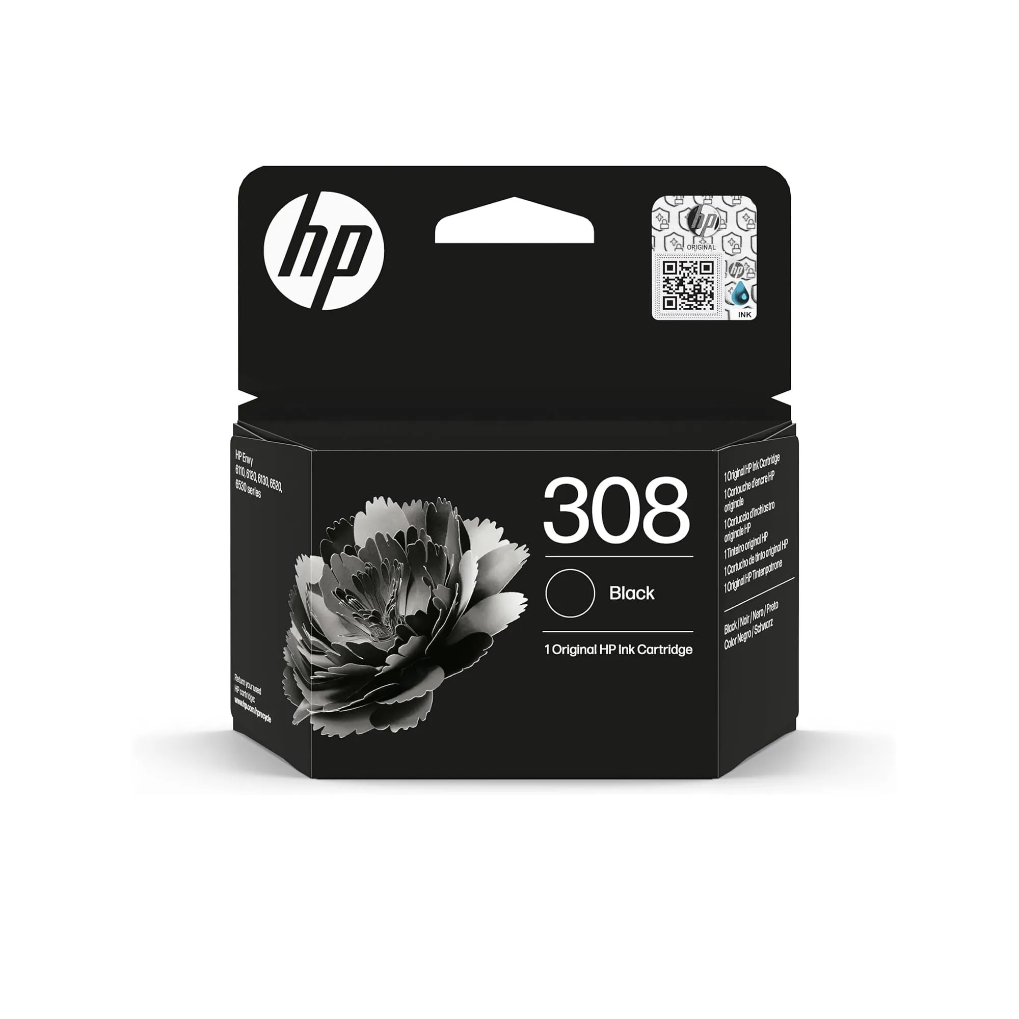 HP 308 Cartuccia Originale Nero