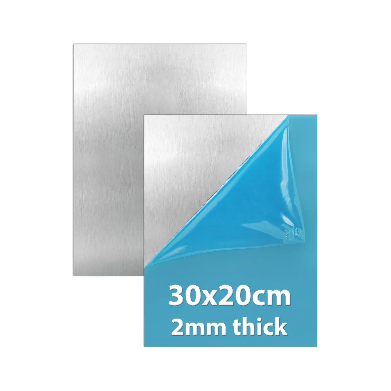 LALAGO Lamiera Alluminio 2mm, 300x200mm (2 Pezzi)