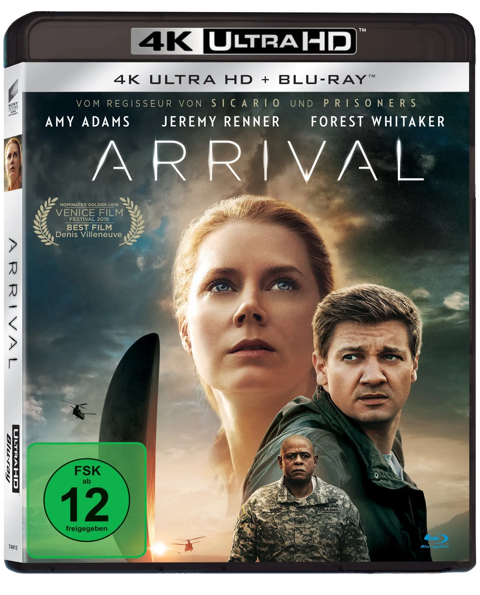 Arrival (4K Ultra-HD) [Blu-ray]