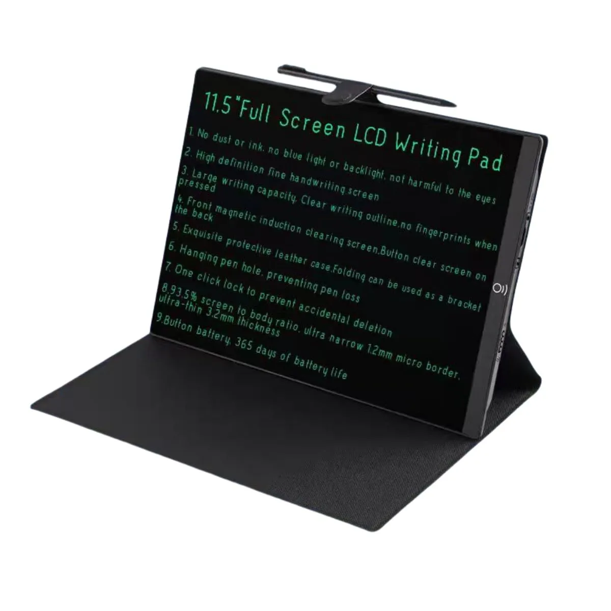 EMEBAY Tablet da Scrittura LCD 11,5" con Custodia