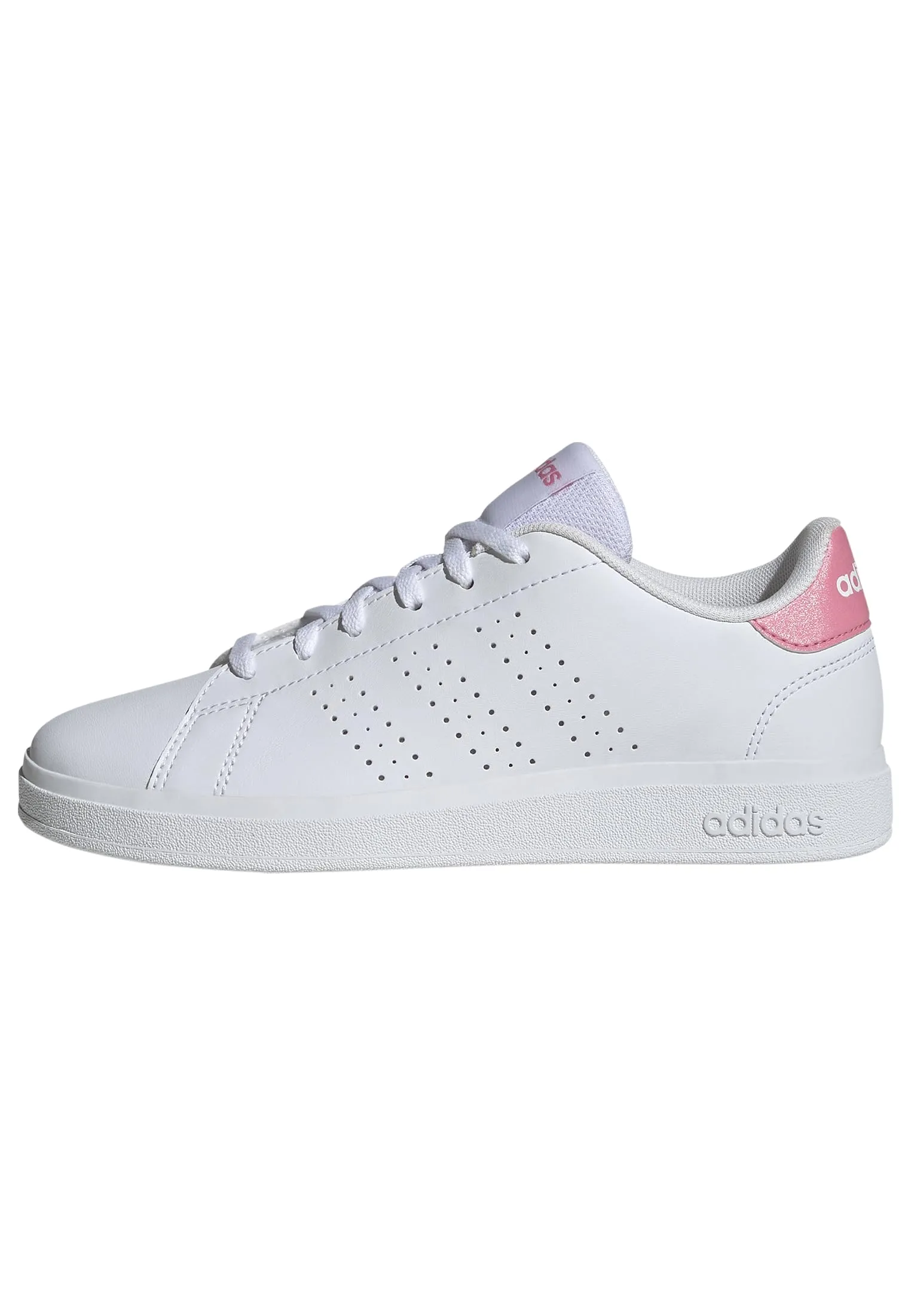 Adidas Advantage Base 2.0 Scarpe Junior - Bianco/Rosa/Nero