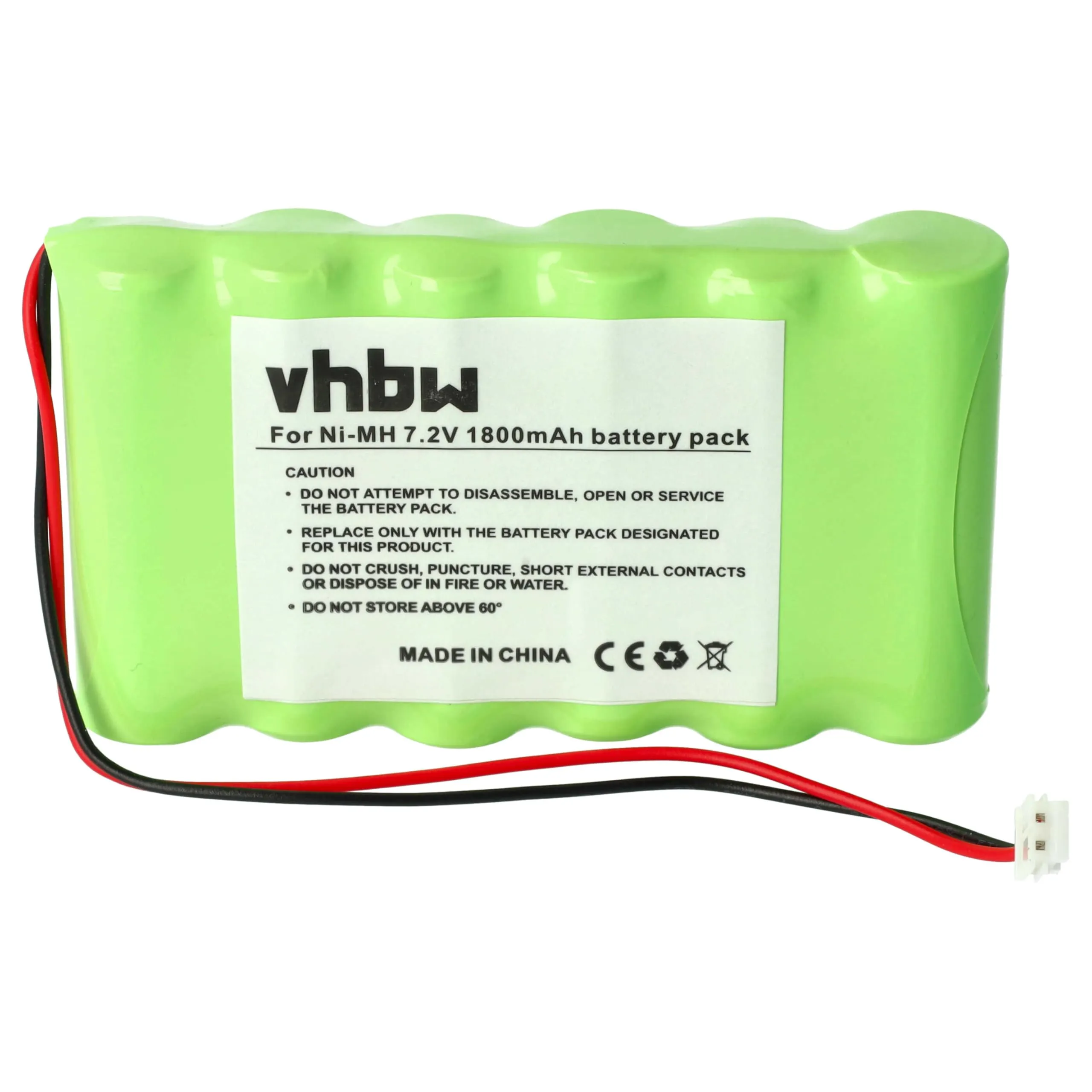 Batteria di ricambio vhbw per Compex 032002690