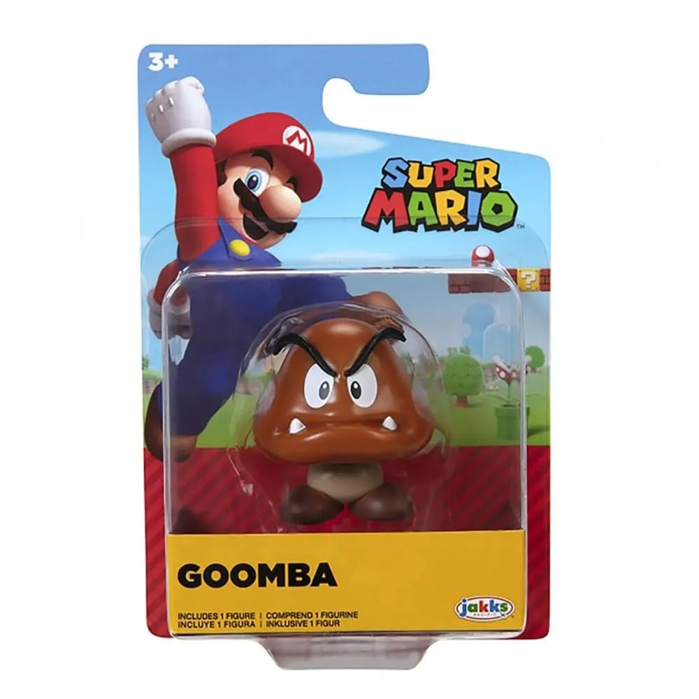Action Figure Goomba - World of Nintendo Super Mario Bros