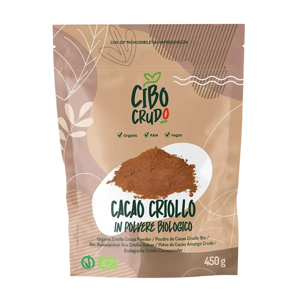Cacao Amaro in Polvere Biologico - CiboCrudo