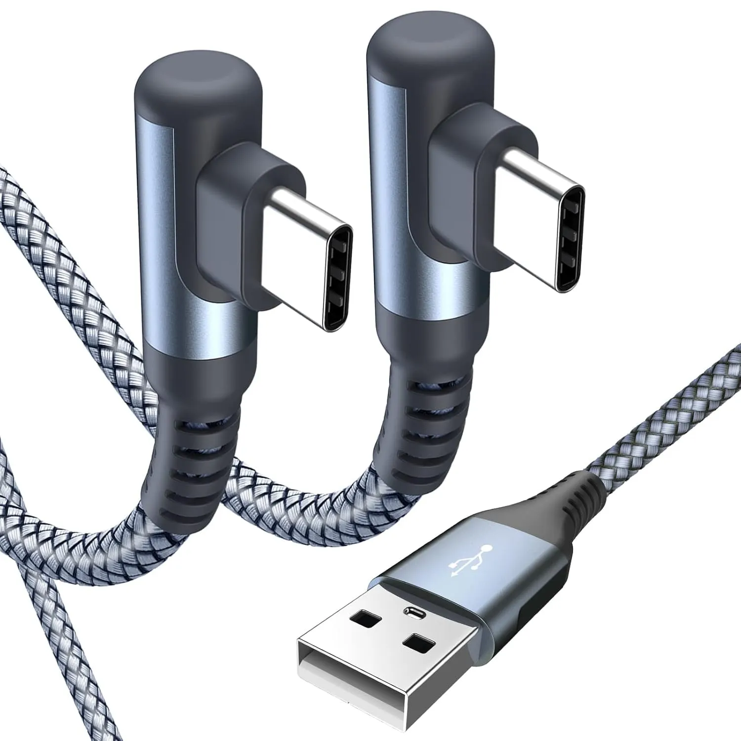 Cavo USB C ad Angolo Retto Sweguard (2 Pezzi, 2m)