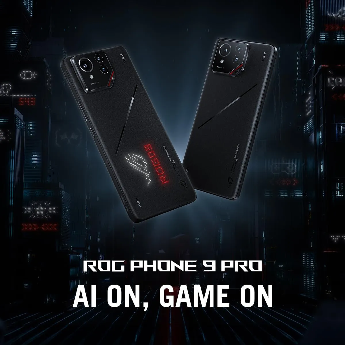 ASUS ROG Phone 9 Pro - Phantom Black - 16GB RAM + 512GB