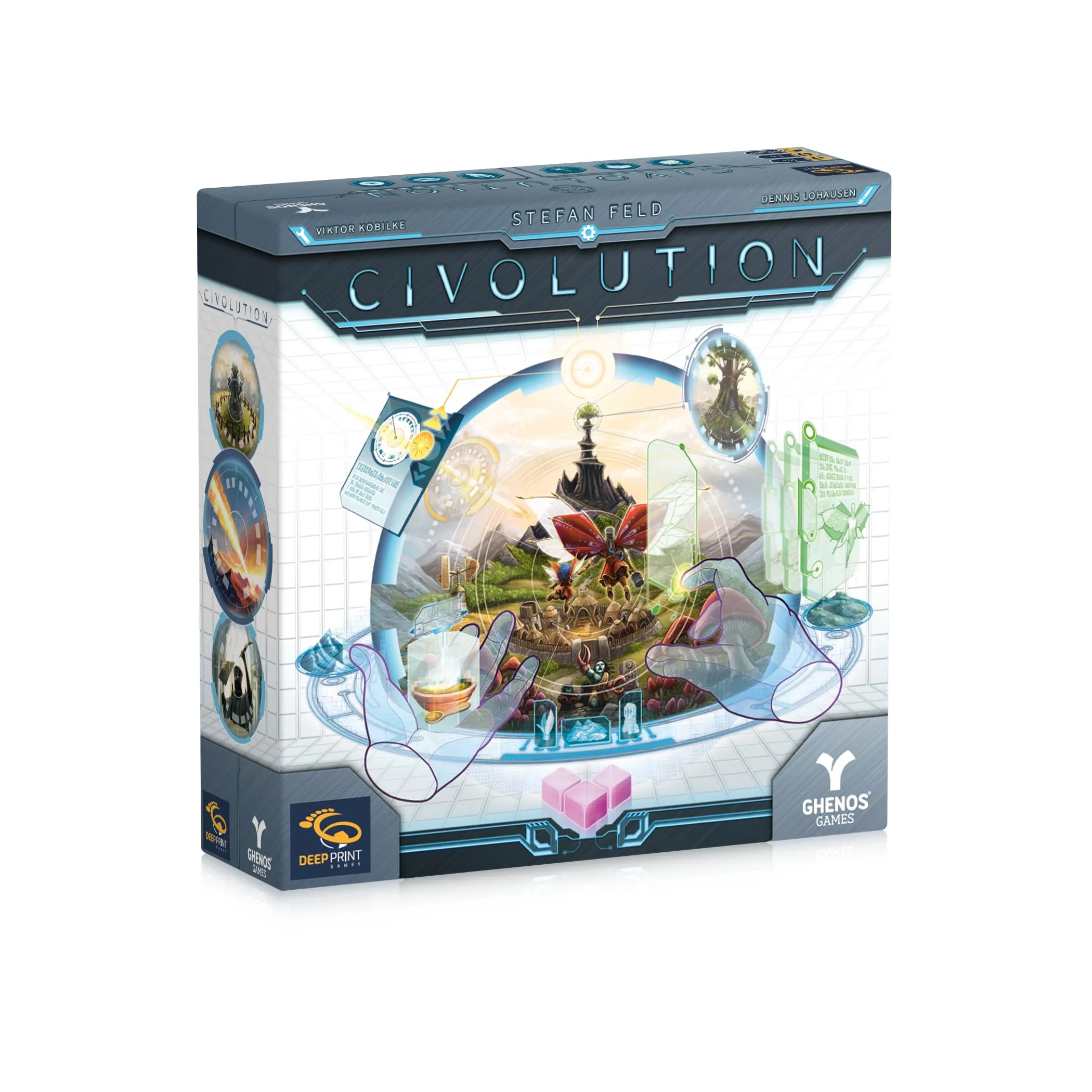 Ghenos Games Civolution - Gioco da Tavolo di Strategia per Aspiranti Designer di Civiltà