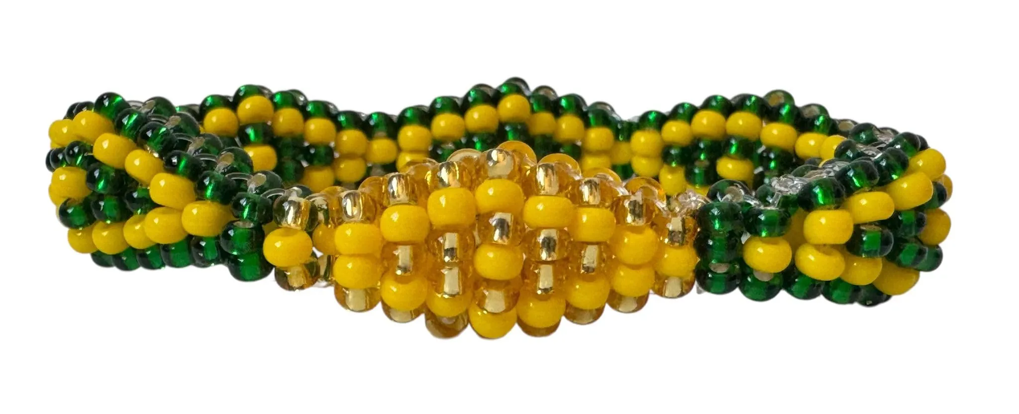 Bracciale Ilde di Orula con Cammino di Oshun - Yoruba Creations
