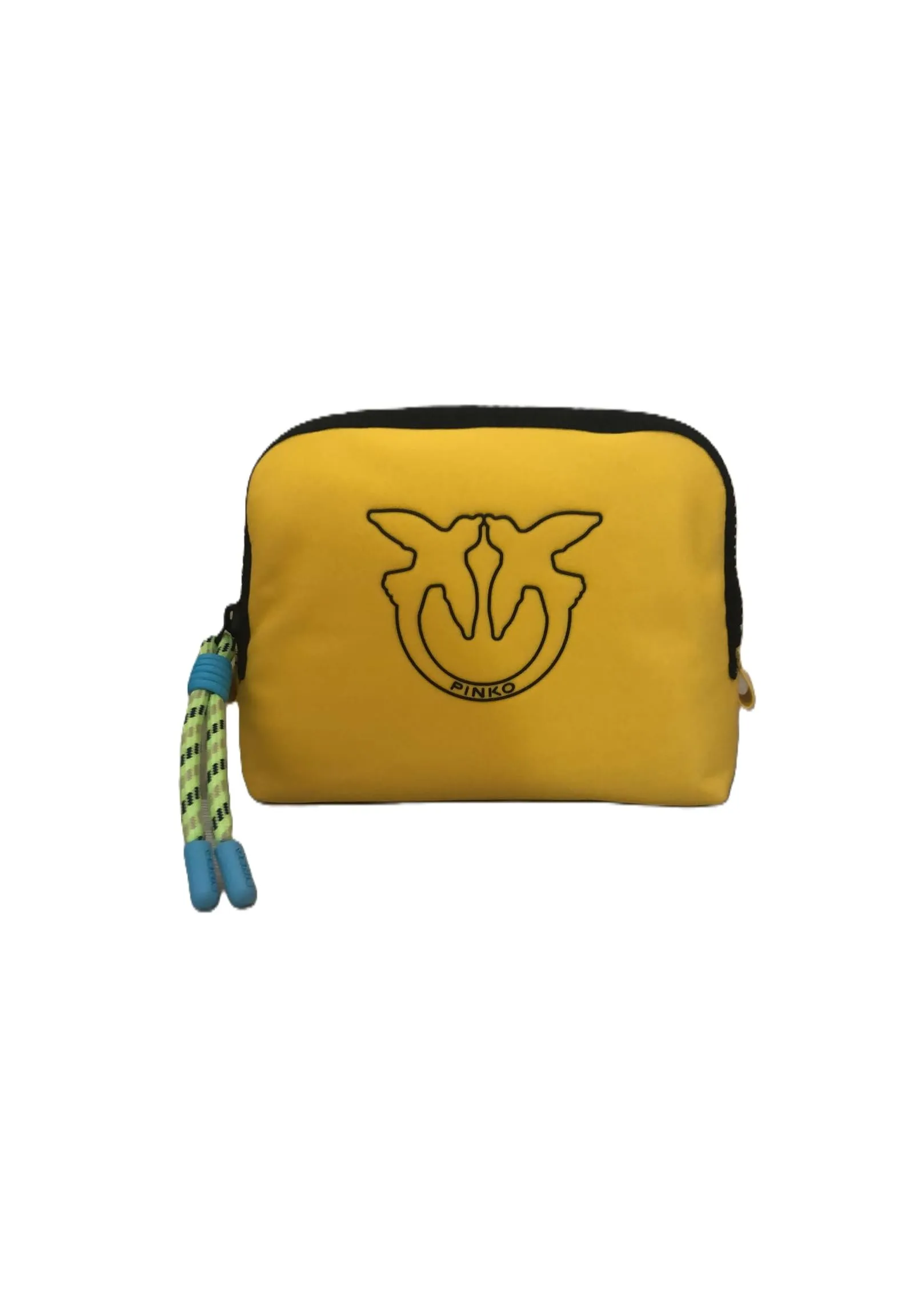 Pinko Necessaire Piccolo in Nylon Giallo