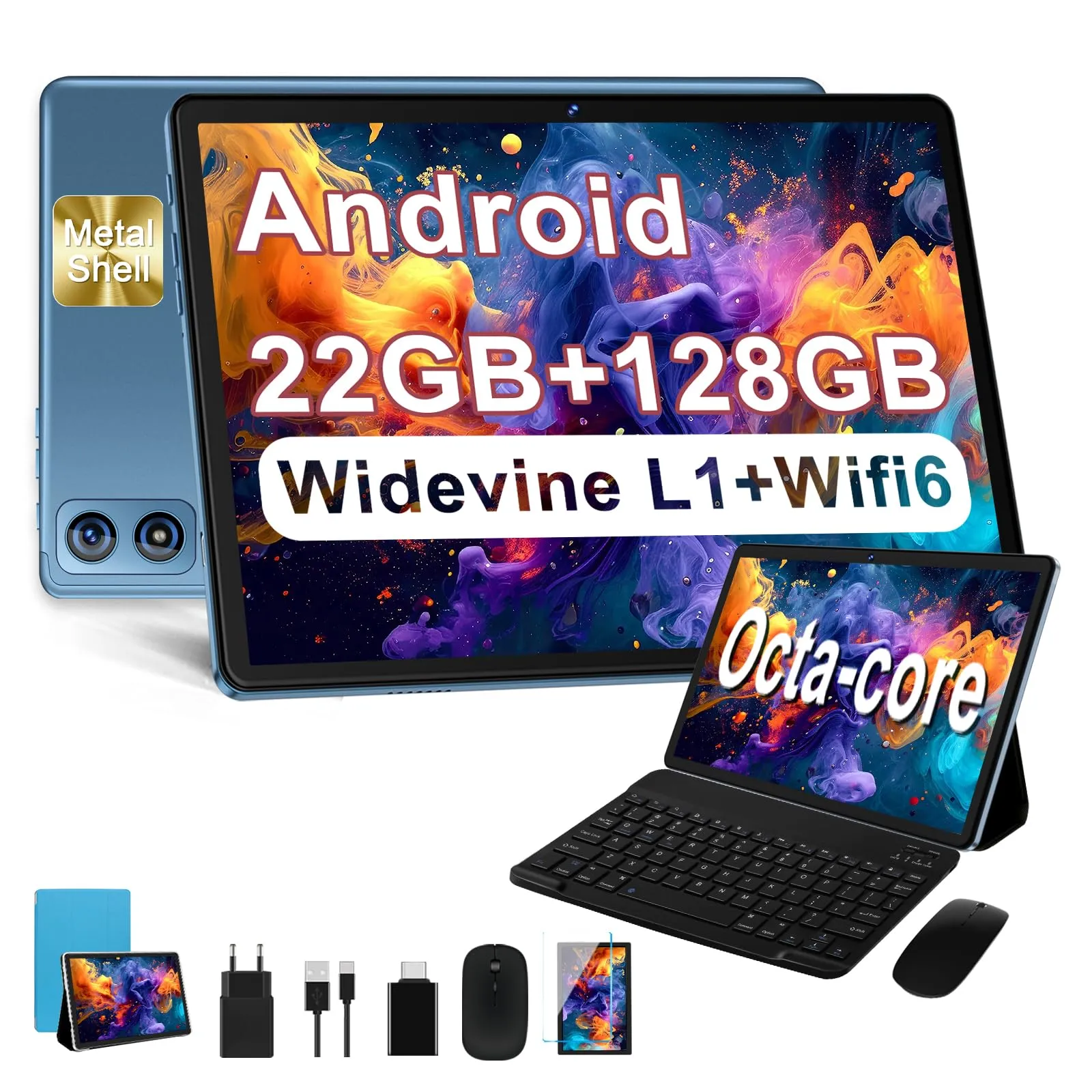 Dghrti 2026 Tablet 10 Pollici Android