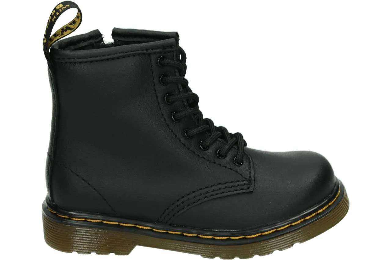 Dr. Martens CORE BROOKLEE - Stivali Unisex Bambino Neri