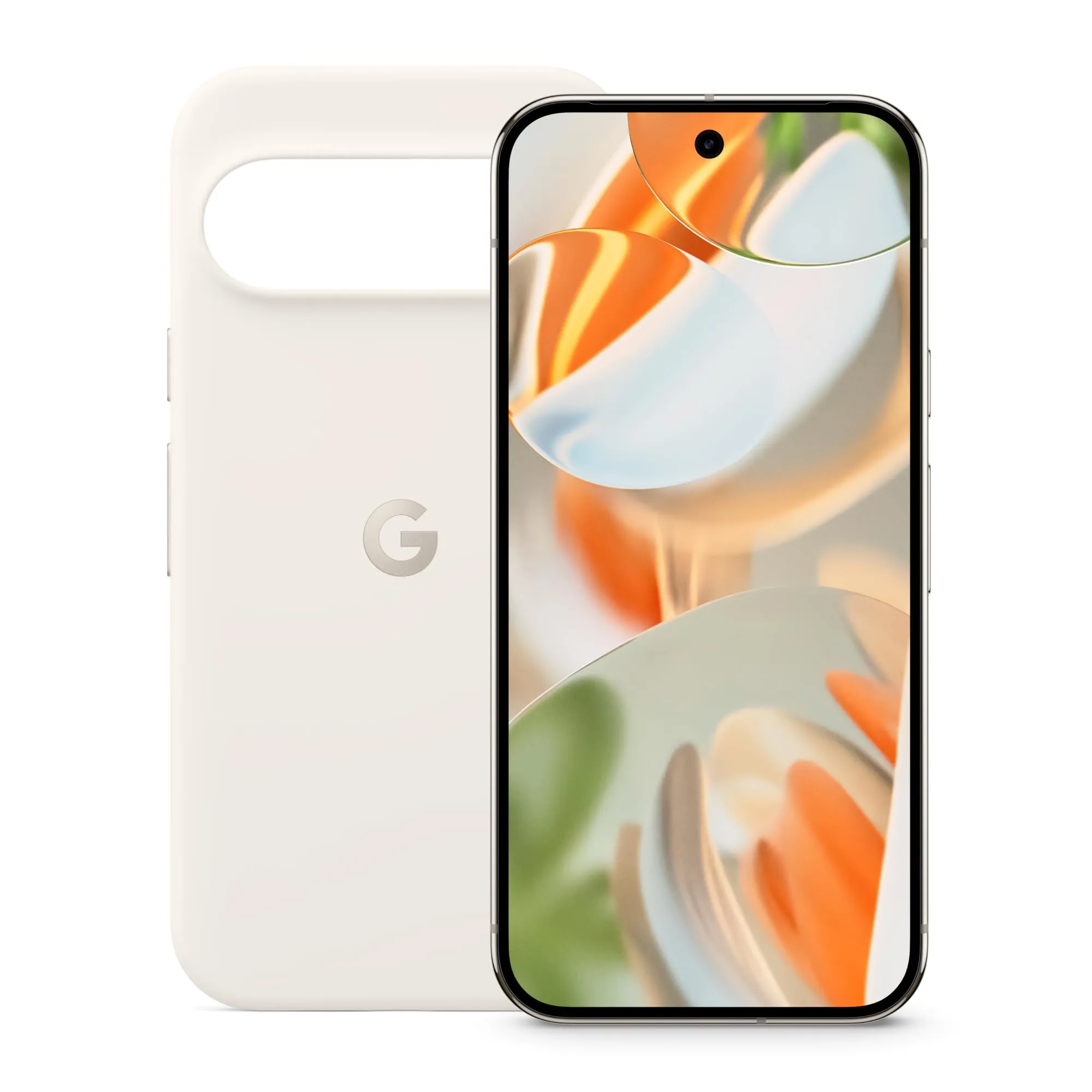 Google Pixel 9 Pro - Smartphone Android Grigio Creta 128GB + Cover