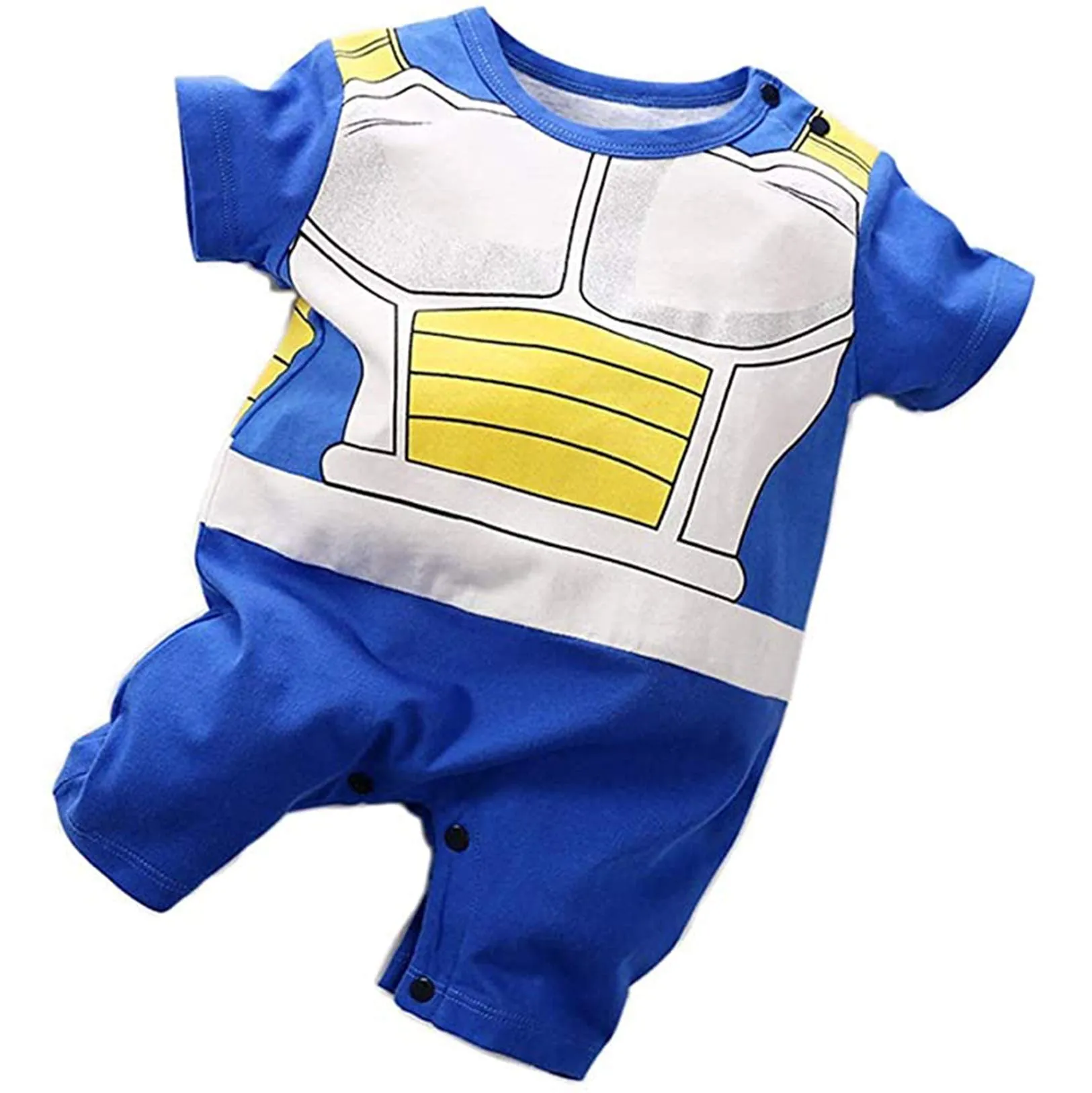 Pagliaccetto Goku - Pigiama Neonato in Cotone Morbido