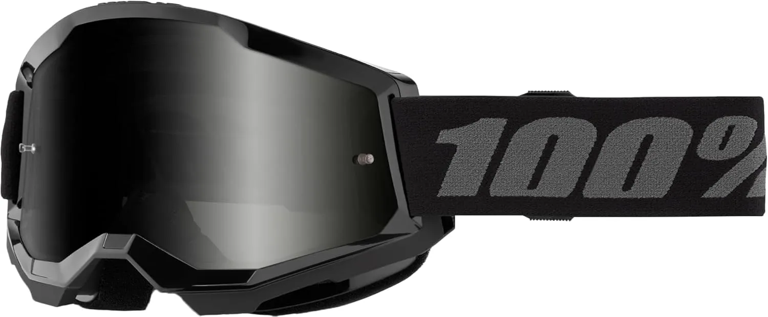 100% Strata 2 Sand Occhiali Off-Road Dark Smoke
