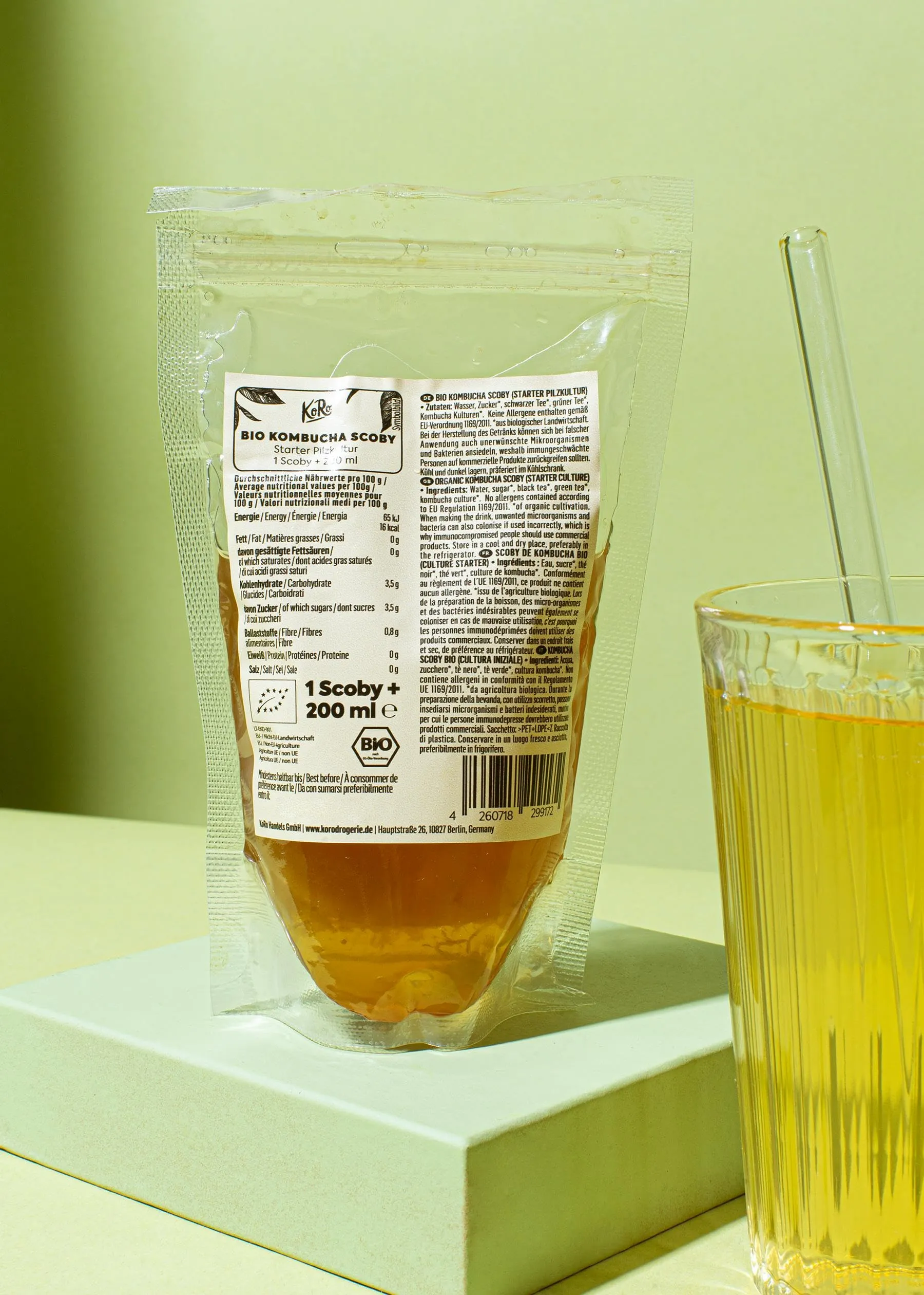 KoRo - SCOBY per Kombucha bio