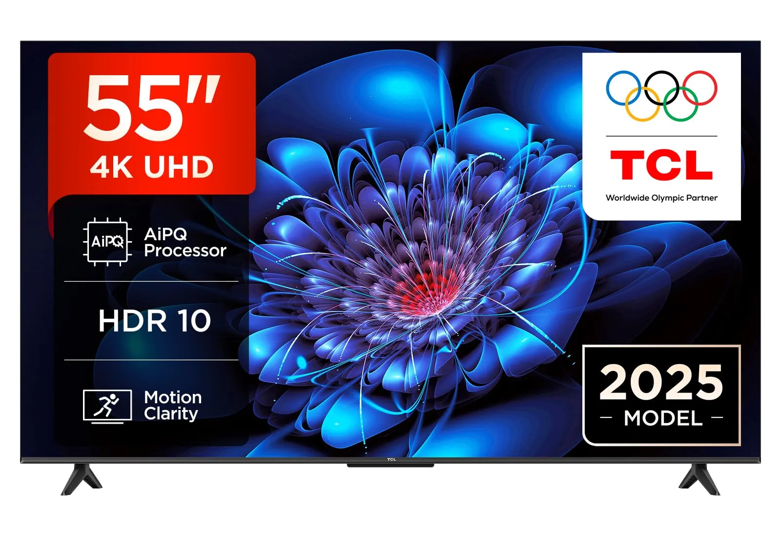 TCL 55P635 TV LED 4K HDR 55 pollici con Google TV
