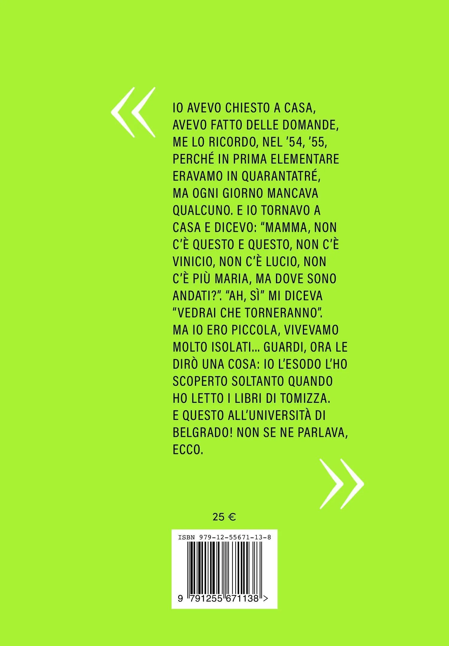 Esodo. Il silenzio di chi resta