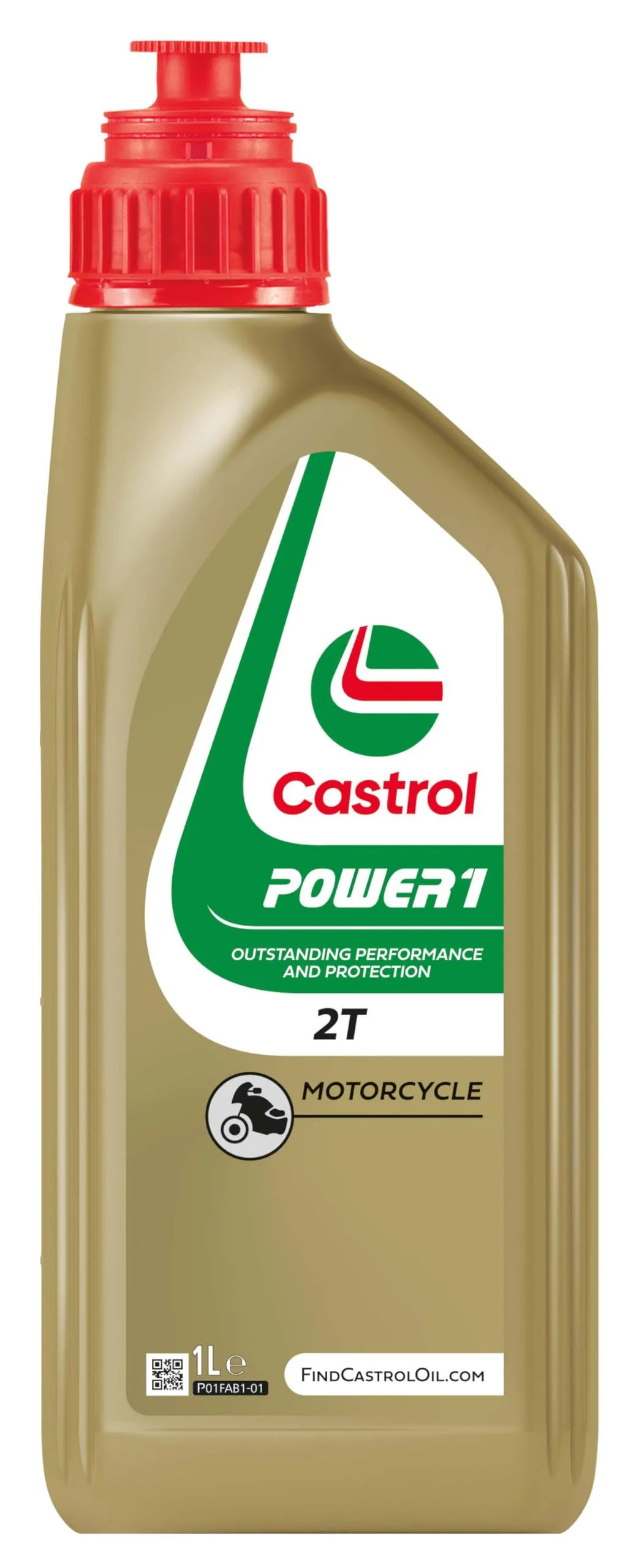 Castrol POWER1 2T Olio Motore per Moto - 1 Litro