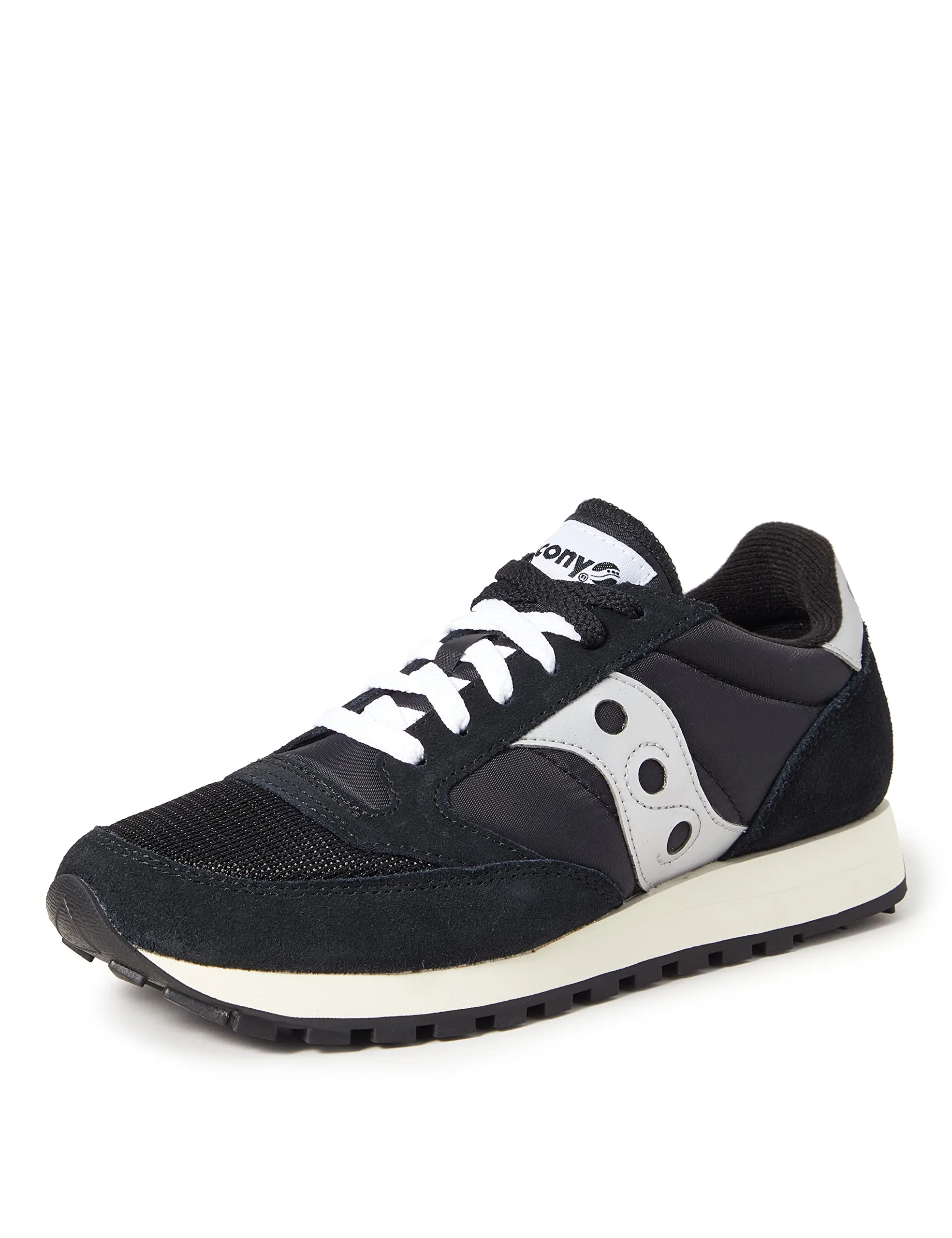 Saucony Jazz Original Vintage Uomo - Black Silver White