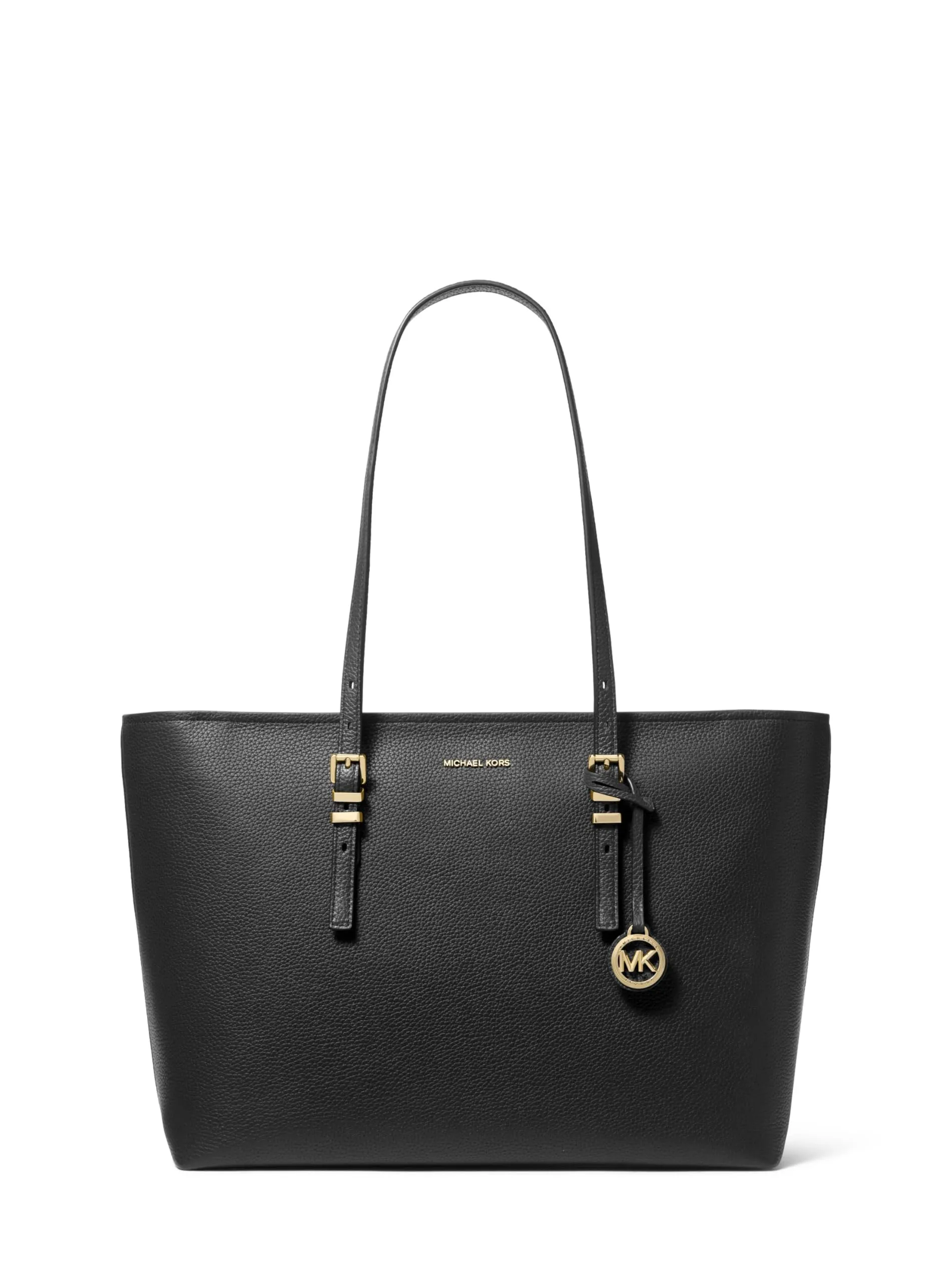 Michael Kors Borsa Tote Jet Set Travel Grande in Pelle Nera