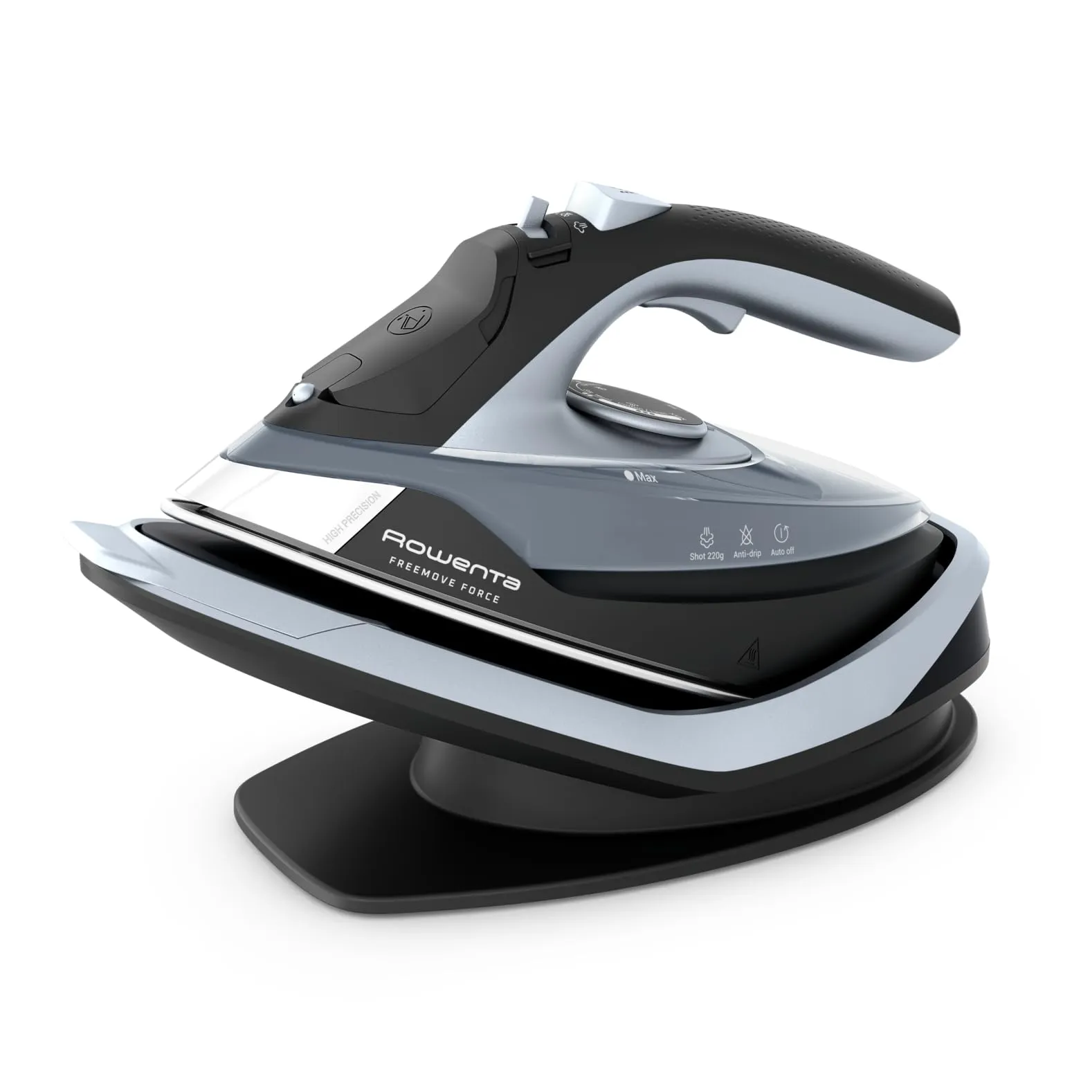 Rowenta Freemove Force Ferro da Stiro a Vapore Senza Filo DE6720D1