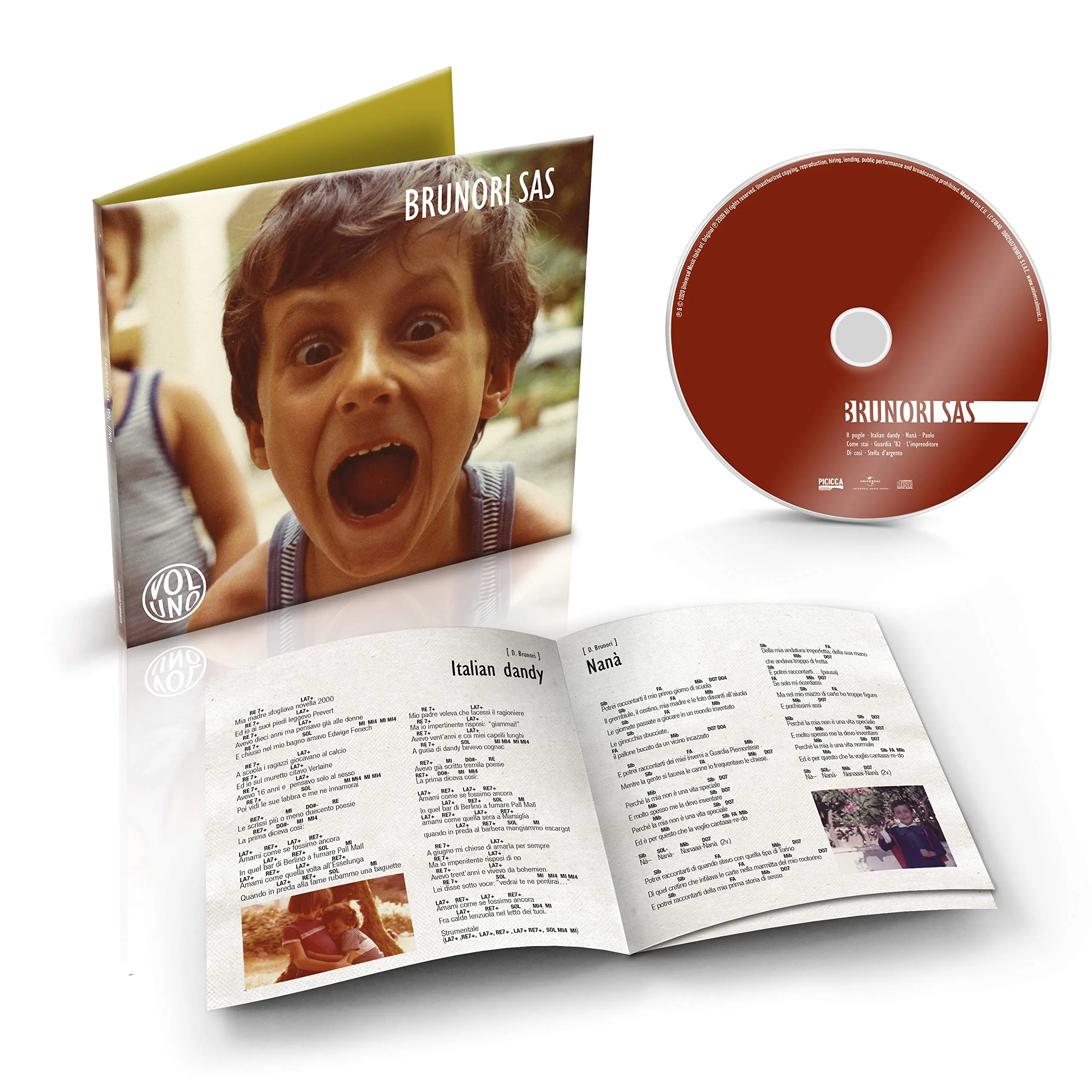 Brunori Sas - Vol. 1 (Digipack)