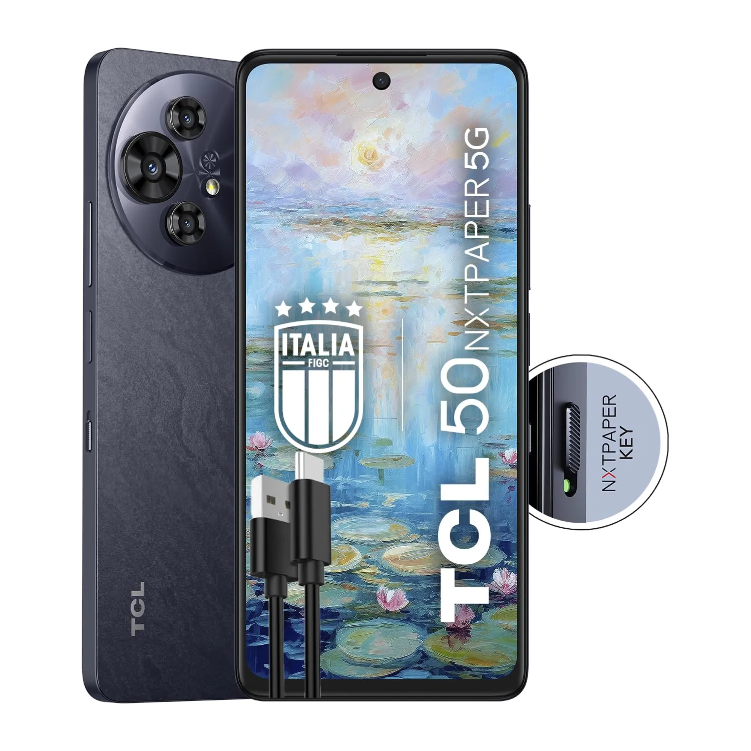 TCL 50 NXTPAPER 5G Smartphone 256GB Black